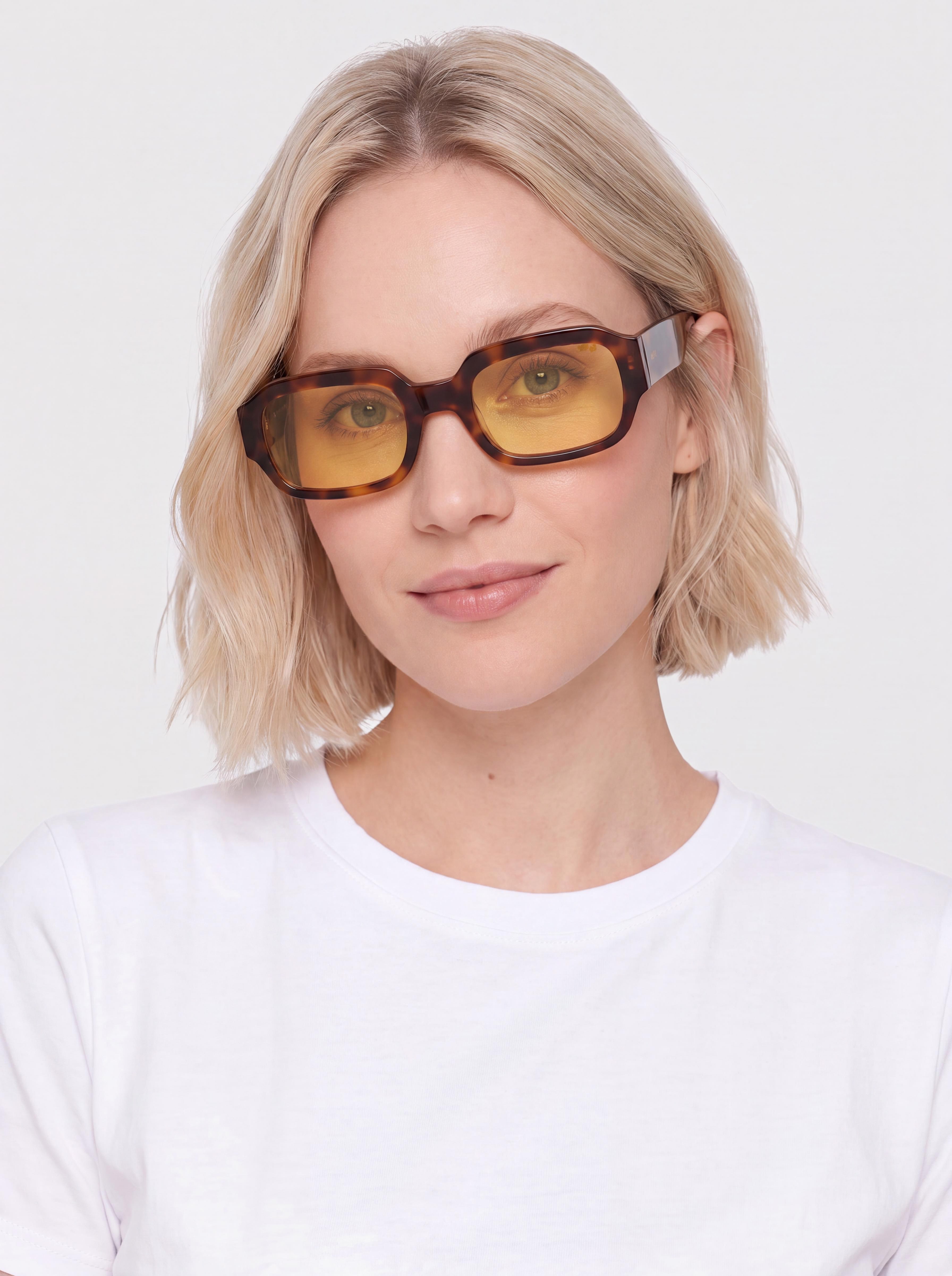 Ochelari de soare MessyWeekend Downey (tortoise/yellow)