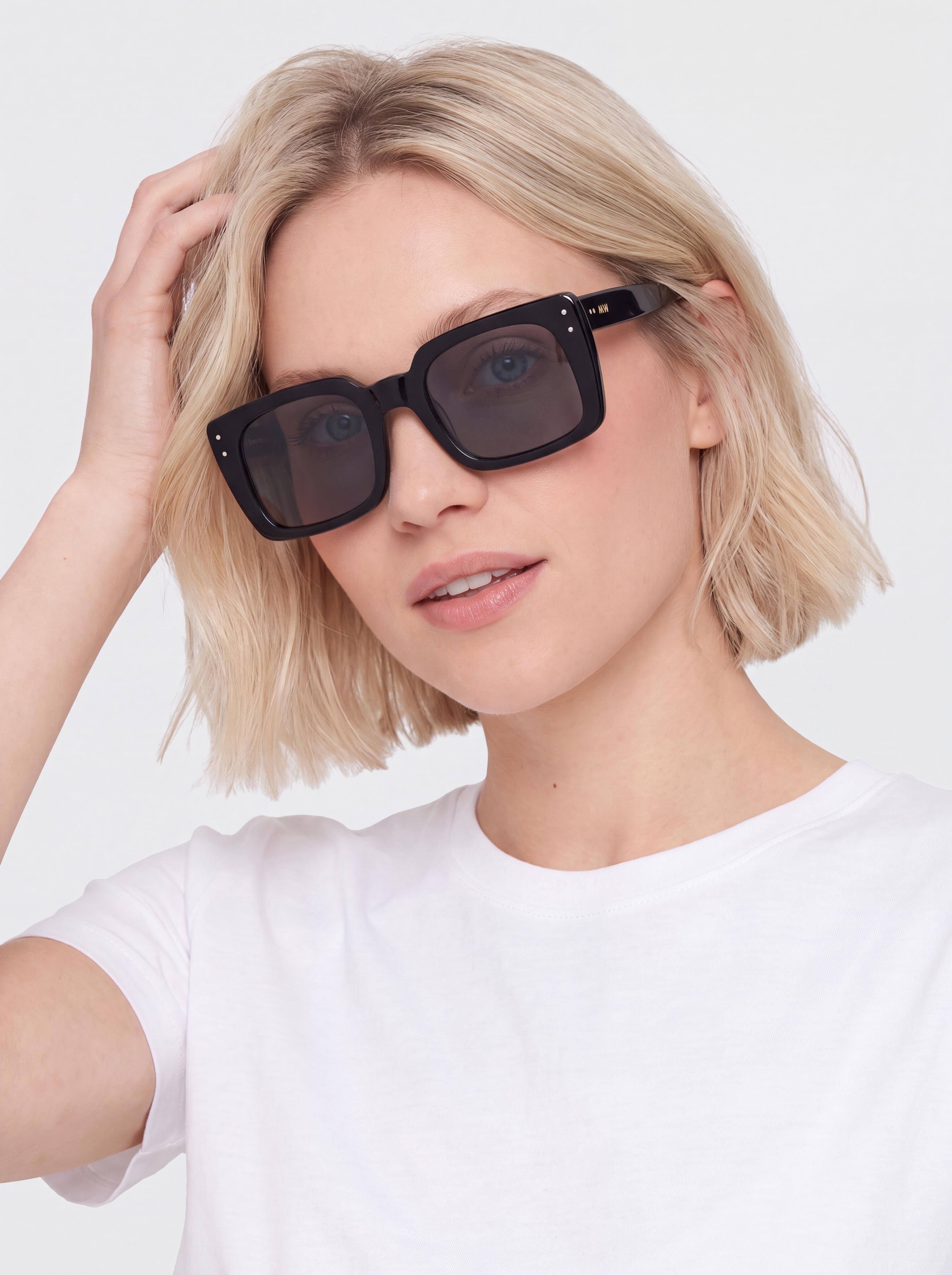Ochelari de soare MessyWeekend Anna (black/grey)