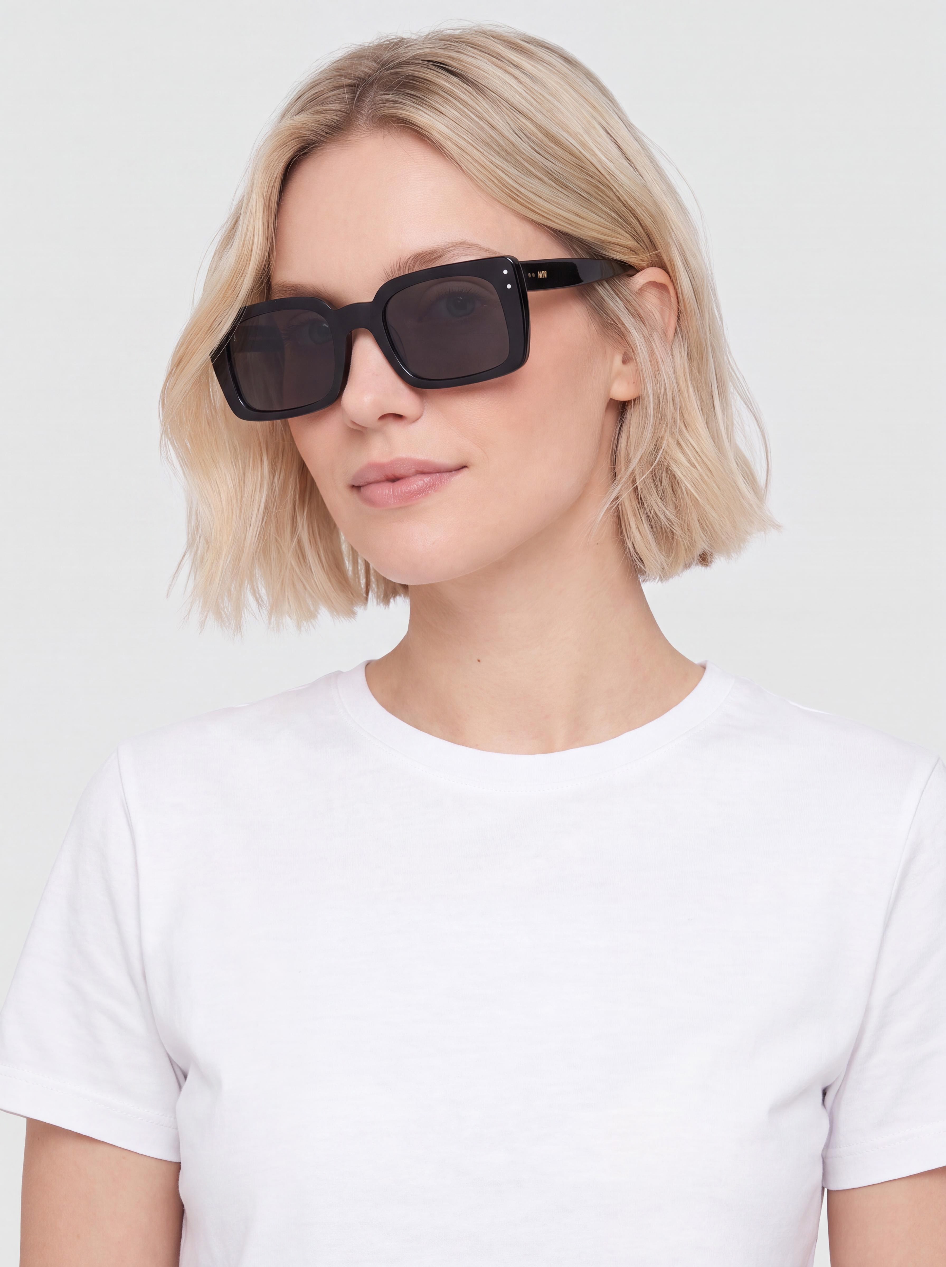 Ochelari de soare MessyWeekend Anna (black/grey)