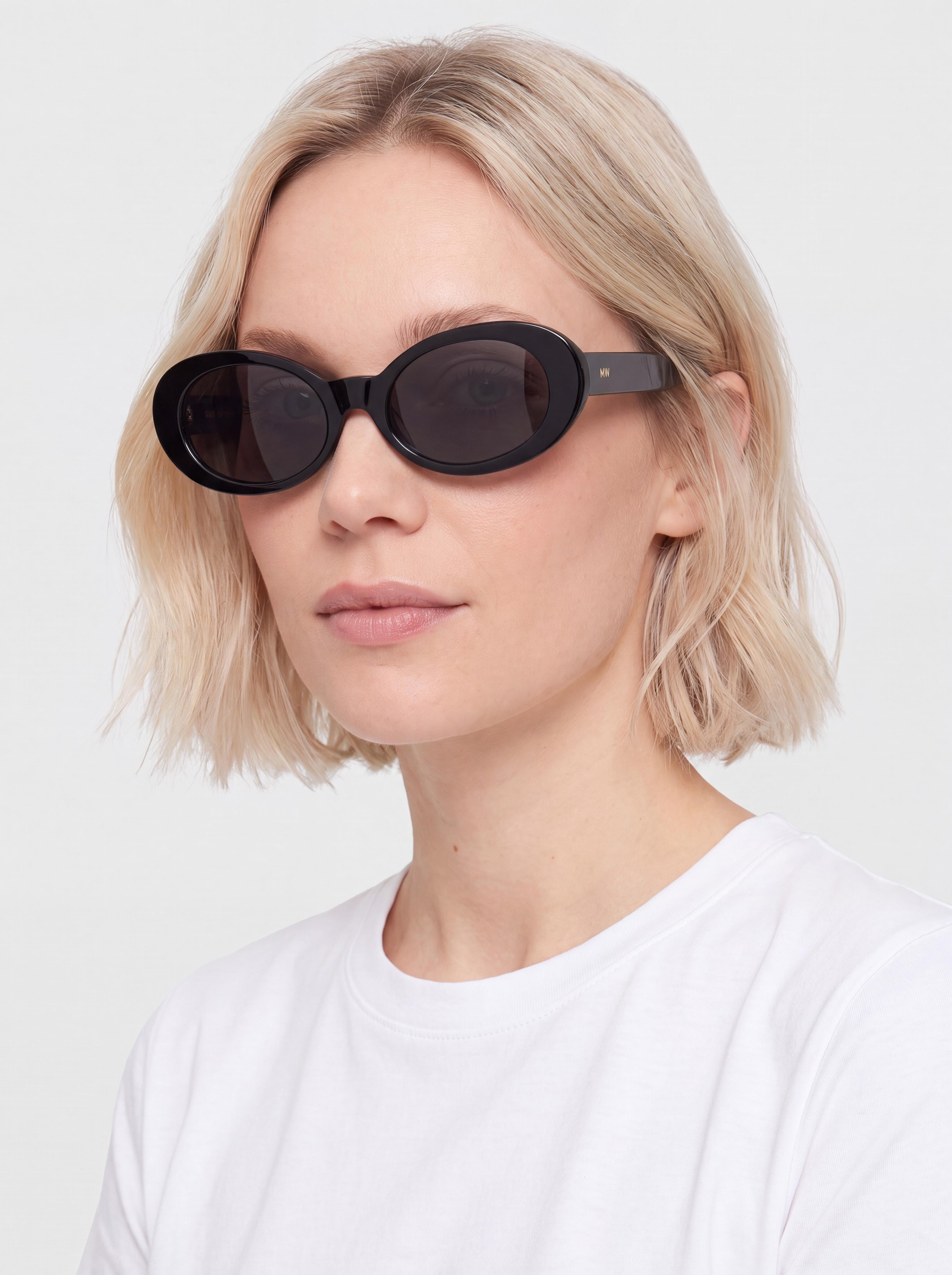 Ochelari de soare MessyWeekend Kurt (black/grey)