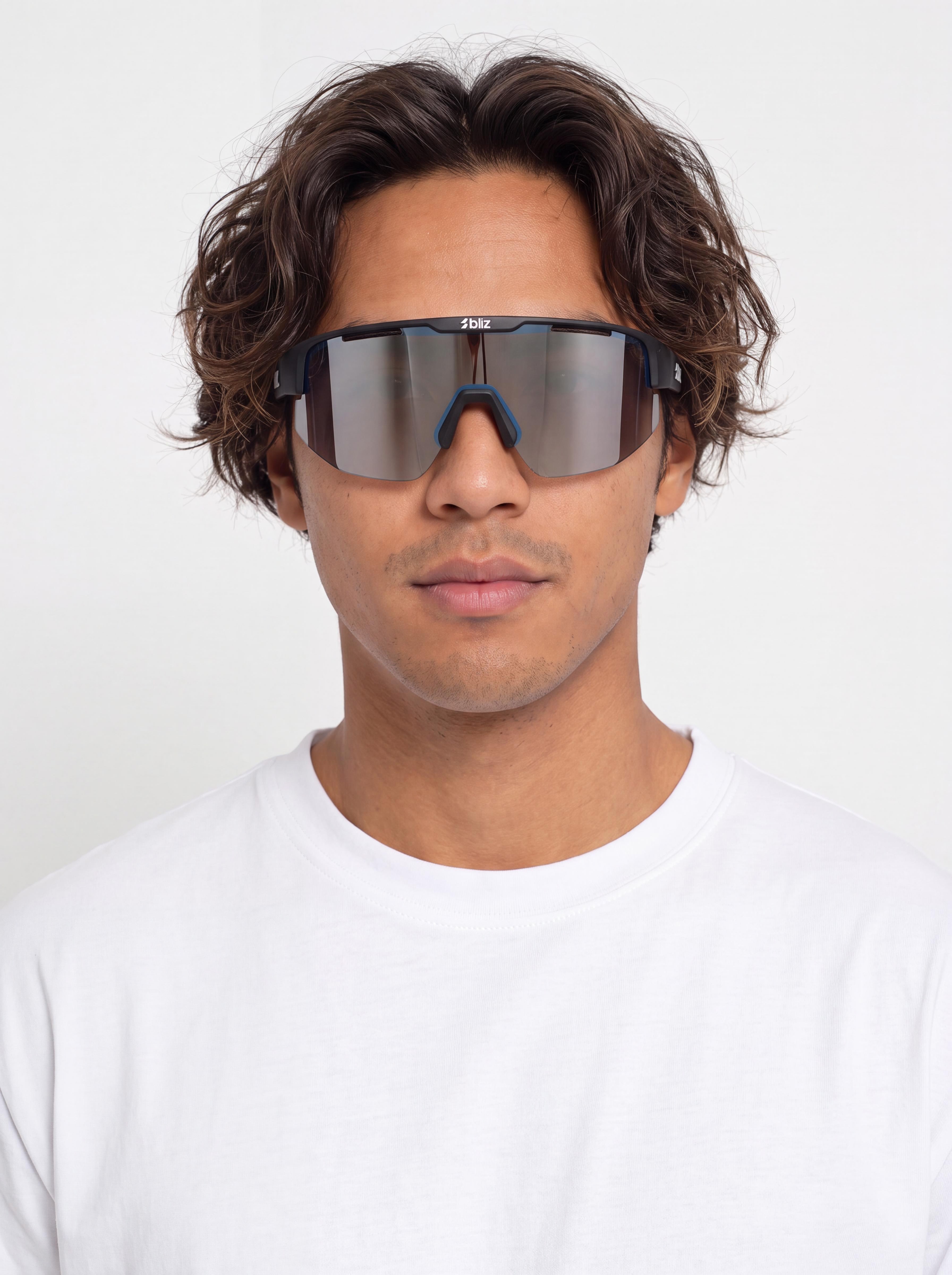 Ochelari de soare Bliz Matrix (matt black/nano optics photochromic brown w blue multi)