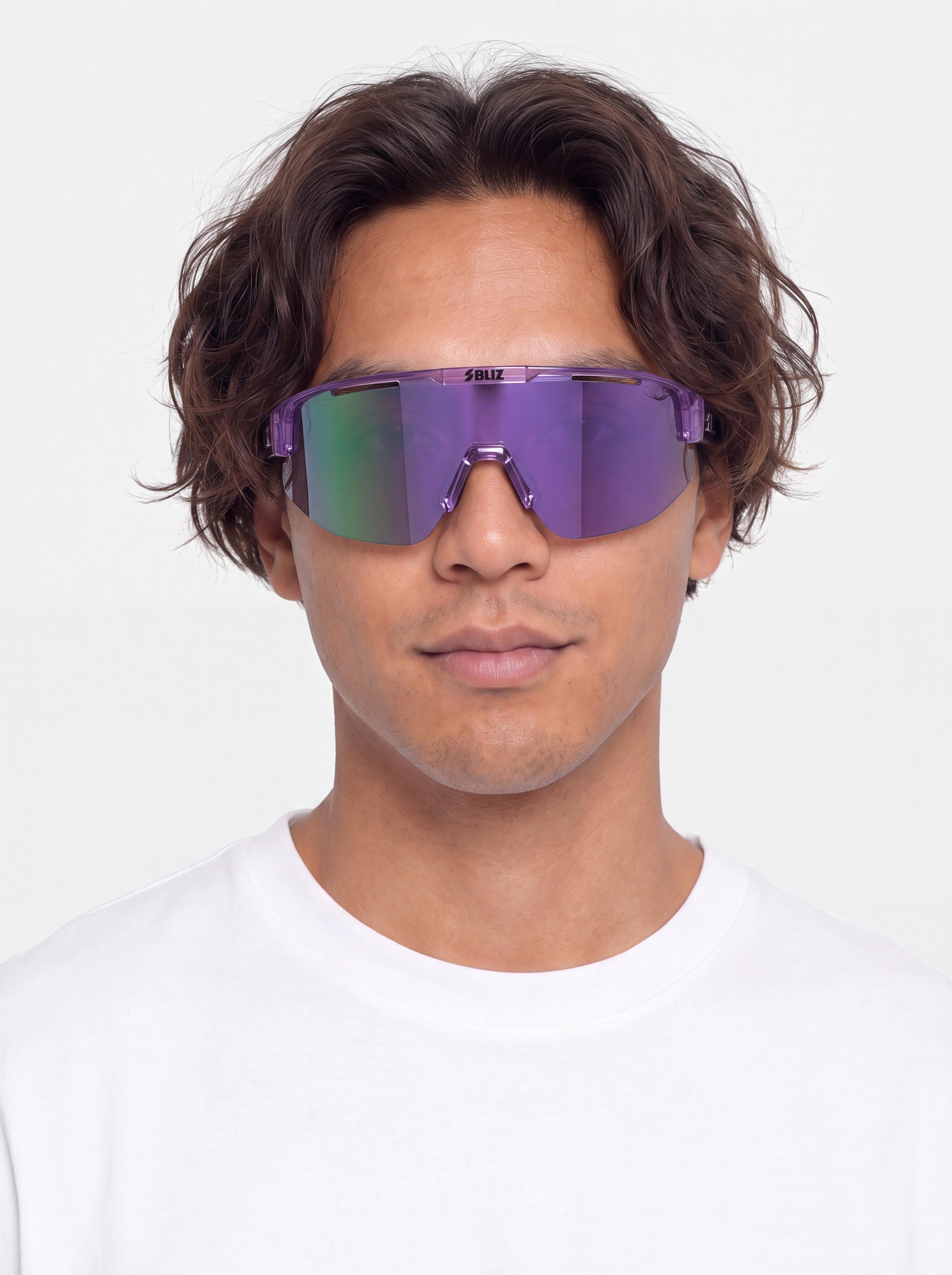 Ochelari de soare Bliz Matrix (transparant purple/smoke w purple multi)