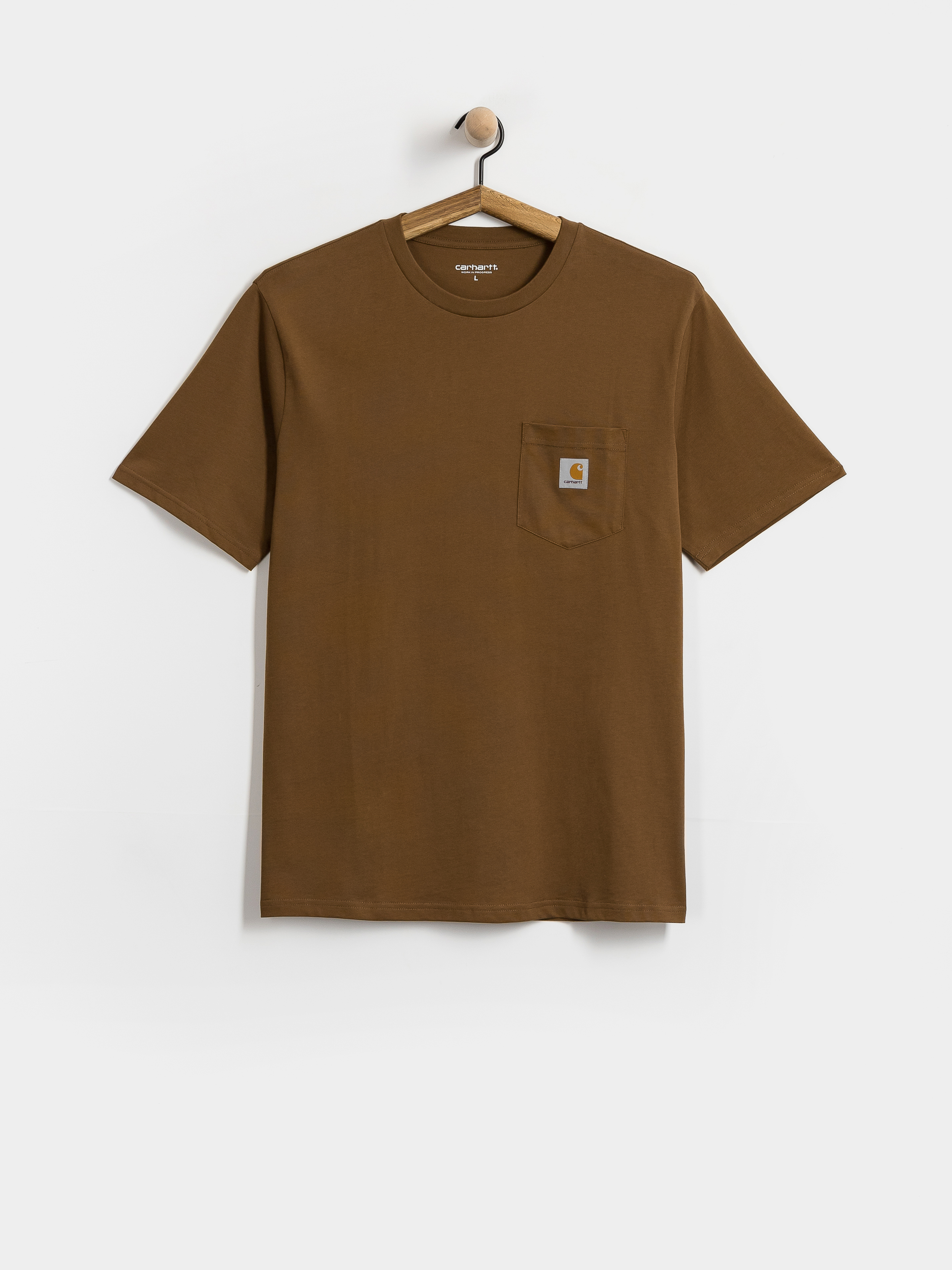 Tricou Carhartt WIP Pocket (wip h brown)