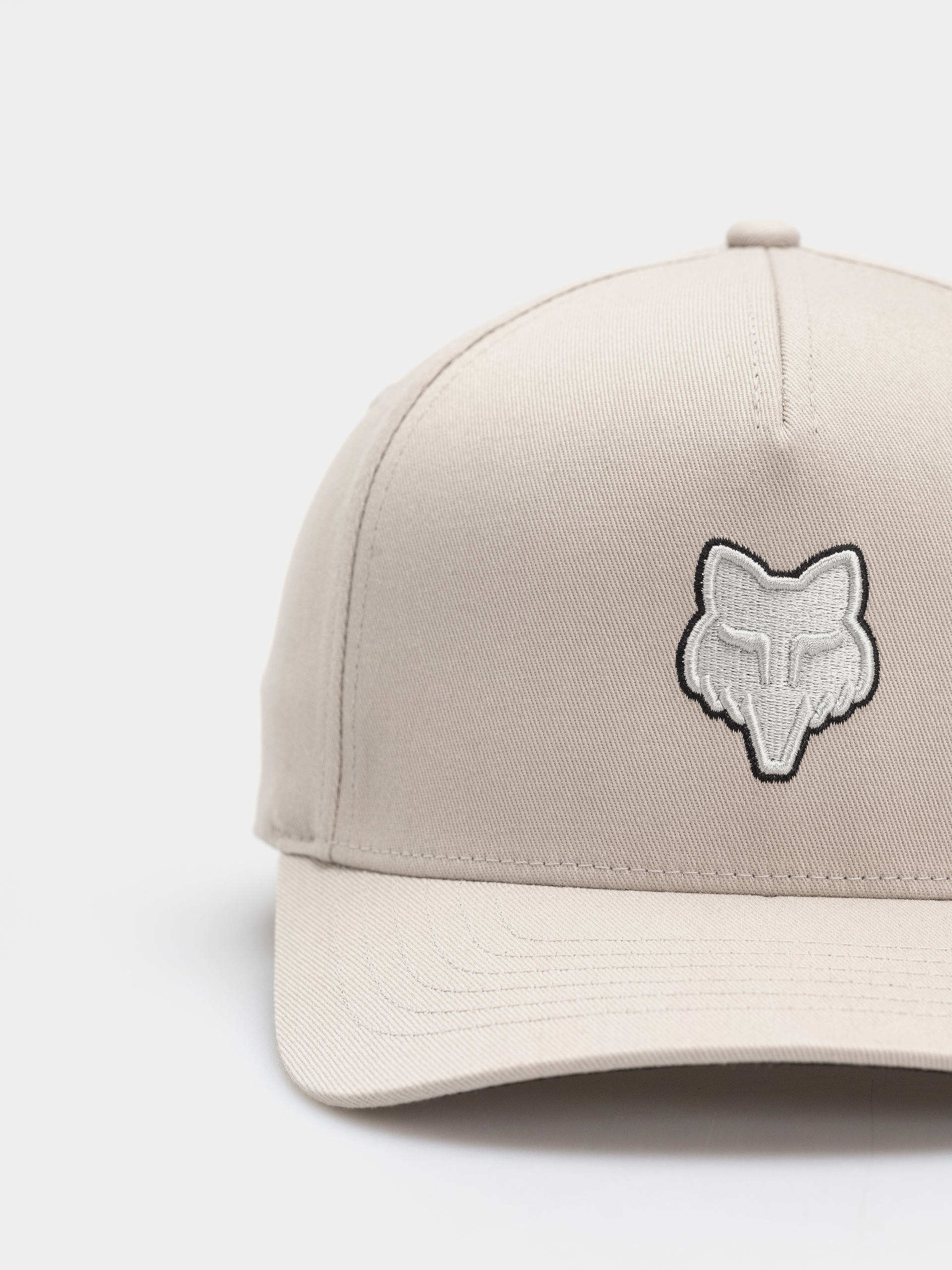 Șapcă Fox Fox Head Flexfit (vintage white)