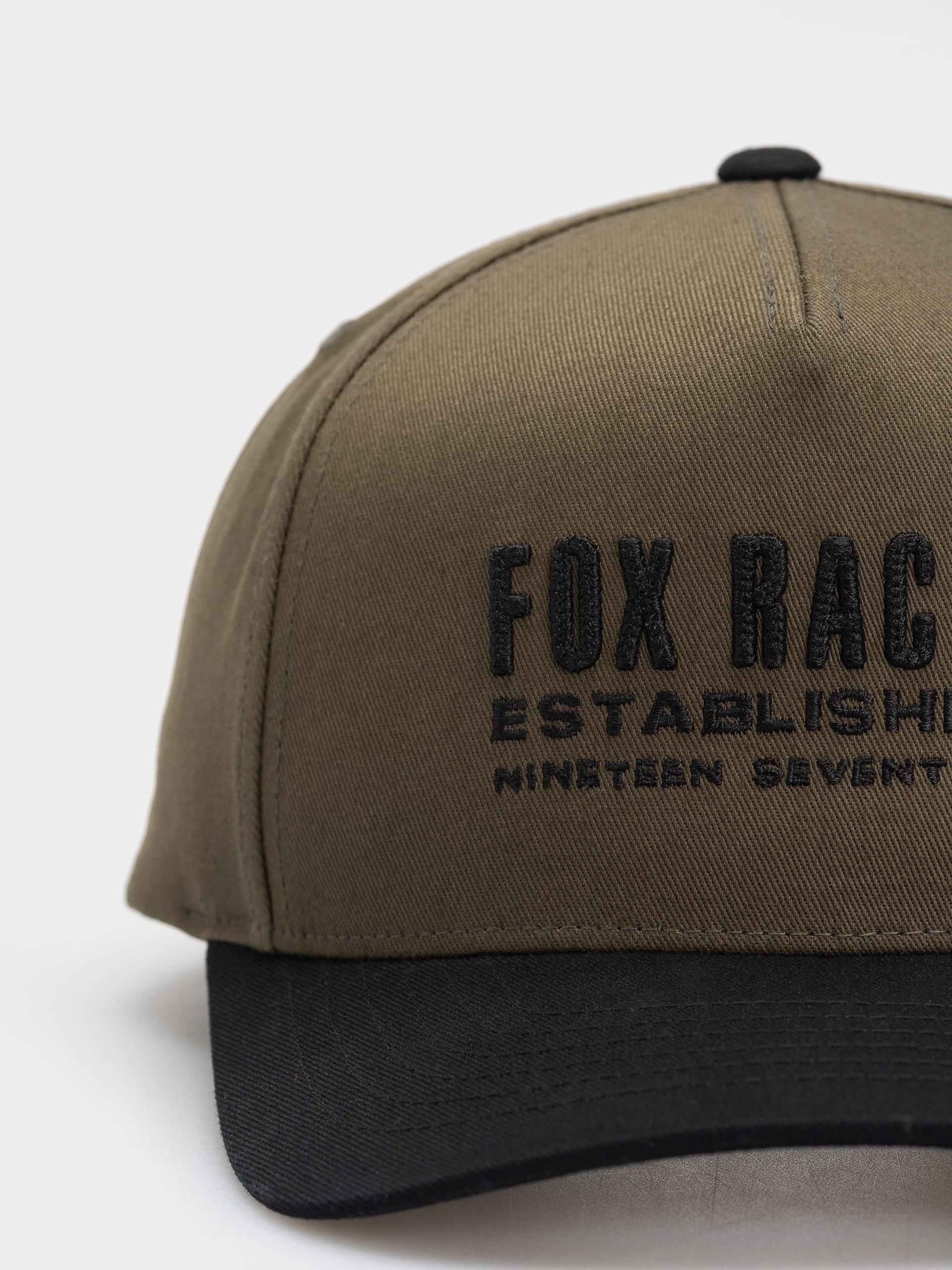 Șapcă Fox Warped Snapback (olive green)