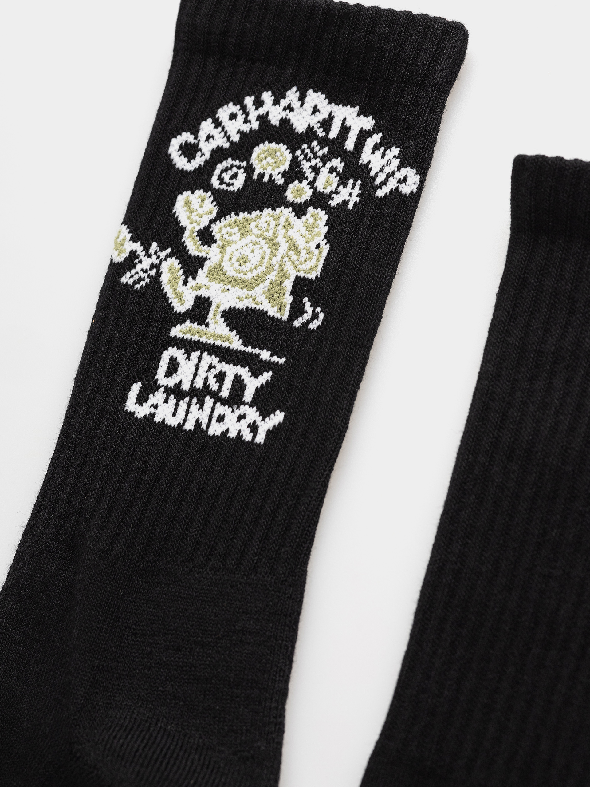 Șosete Carhartt WIP Dirty Laundry (black)