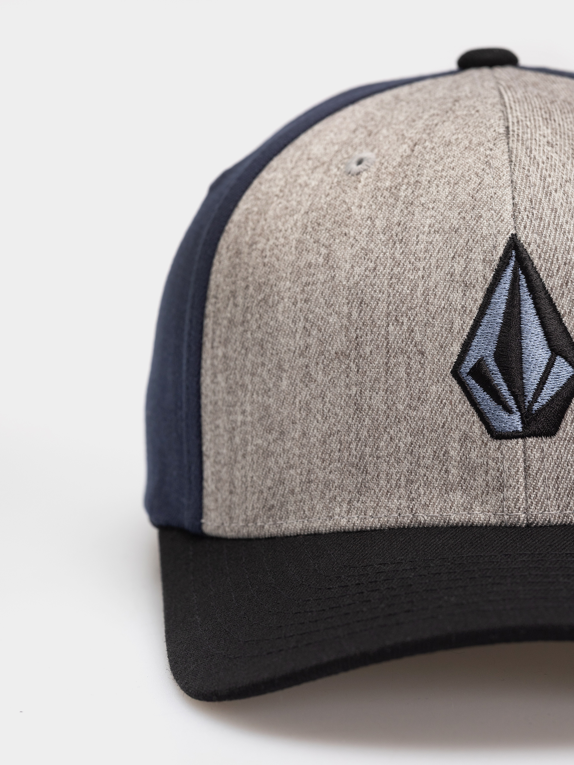 Șapcă Volcom Full Stone Hthr Flexfit (storm blue)