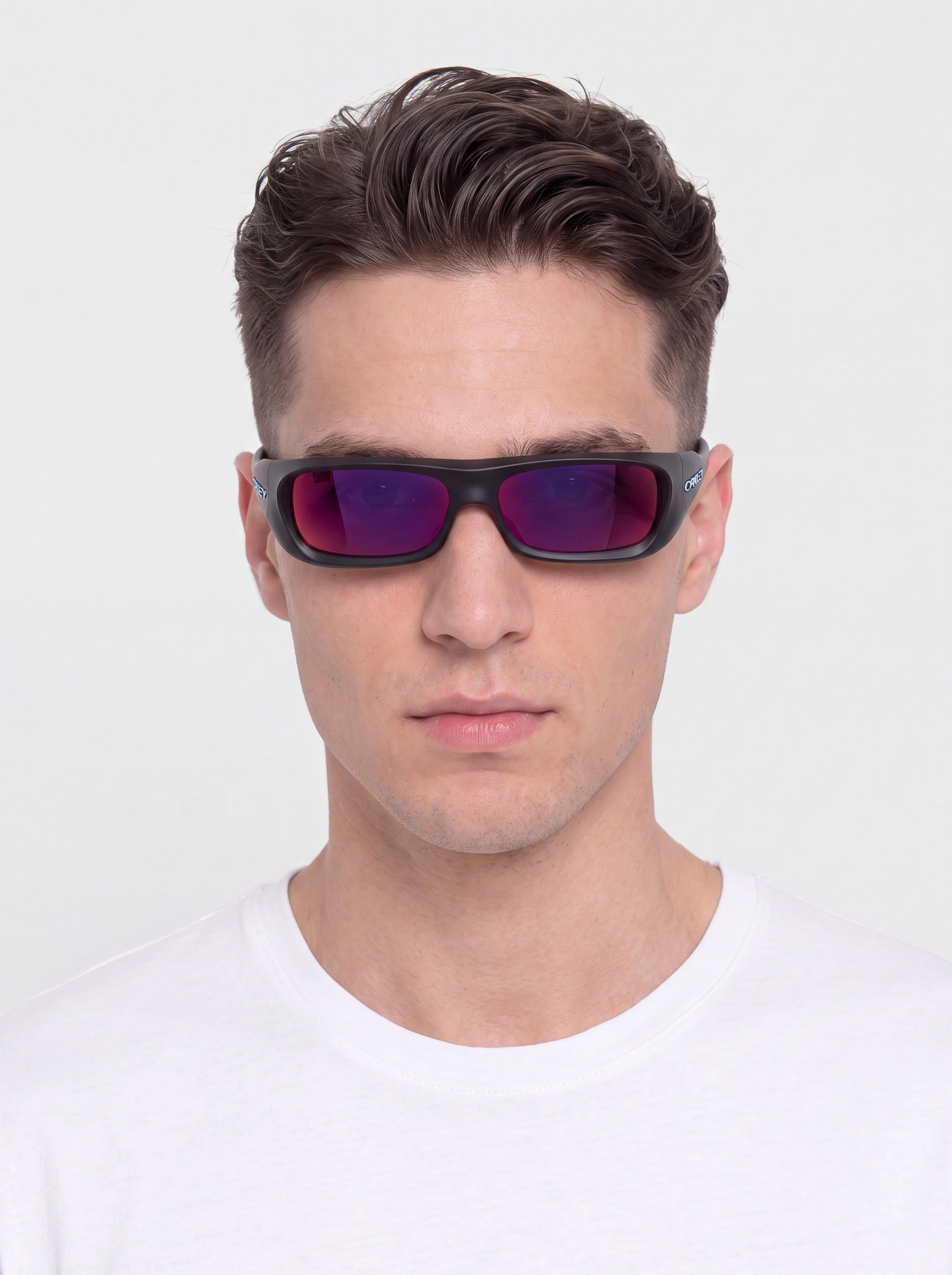 Ochelari de soare Oakley Permian (matte black ink/prizm road)