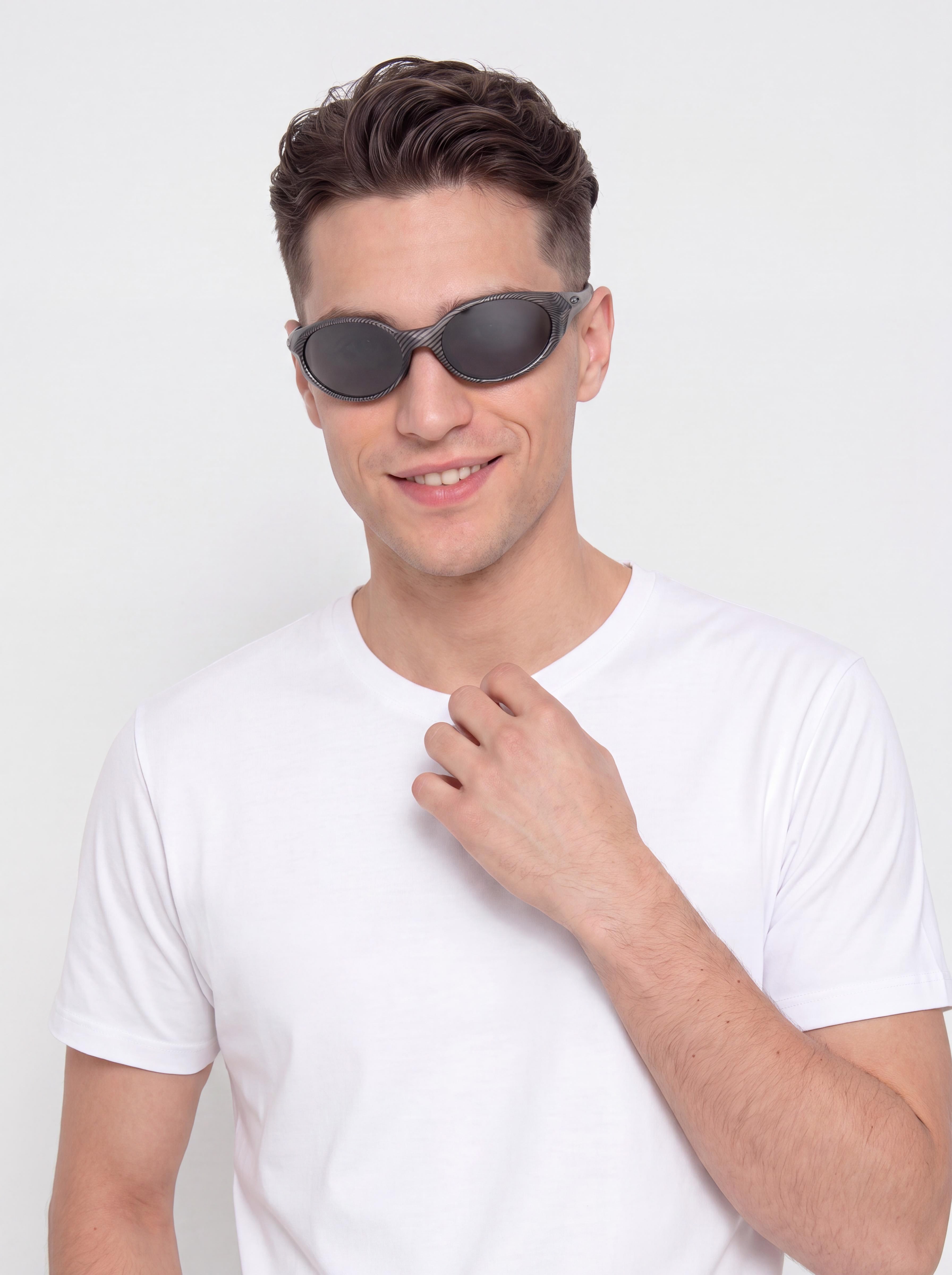 Ochelari de soare Oakley Eye Jacket Redux - negru, gri (prizm