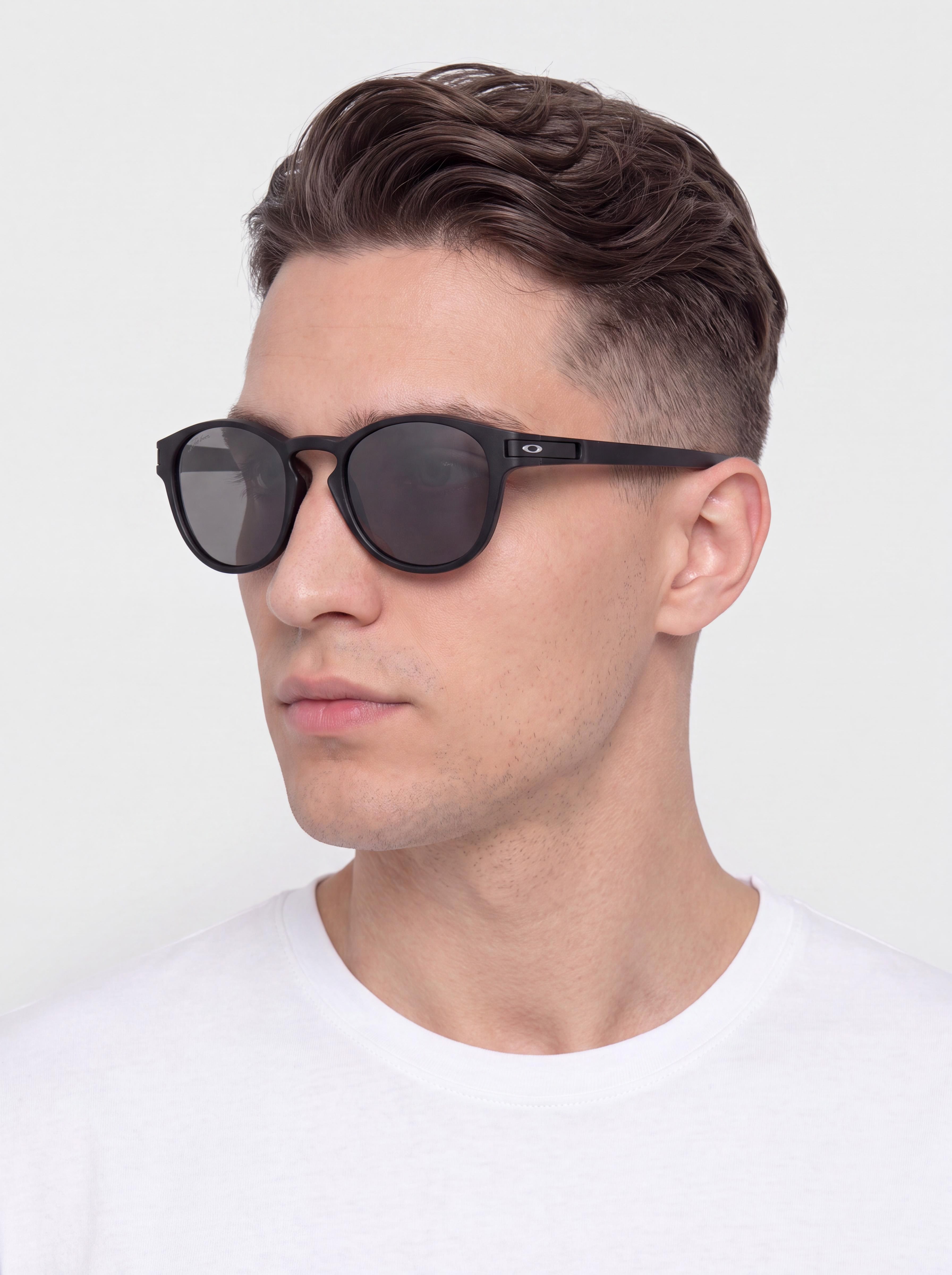 Ochelari de soare Oakley Latch (matte black/prizm black iridium)
