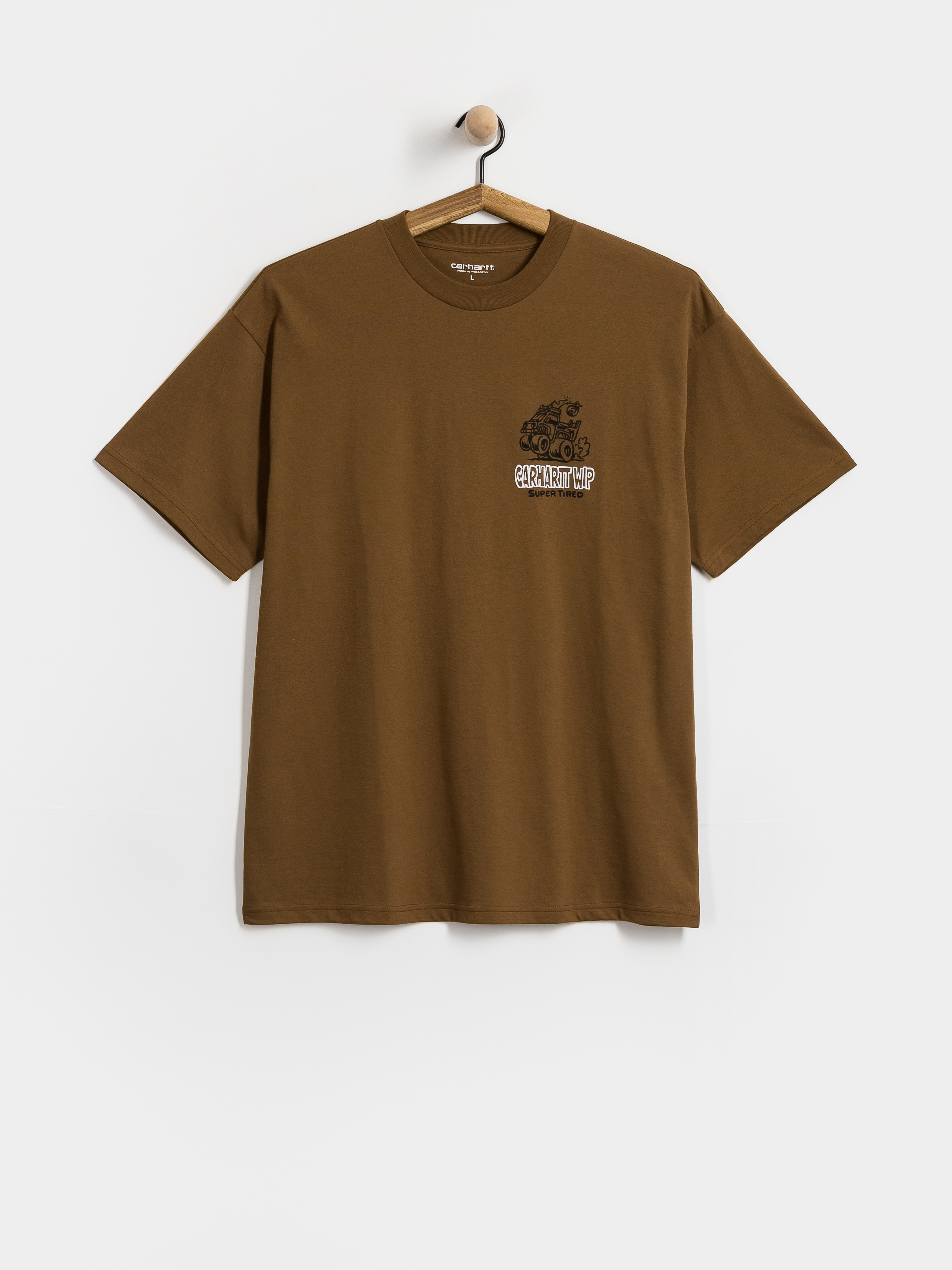 Tricou Carhartt WIP Hot Rat (wip h brown)