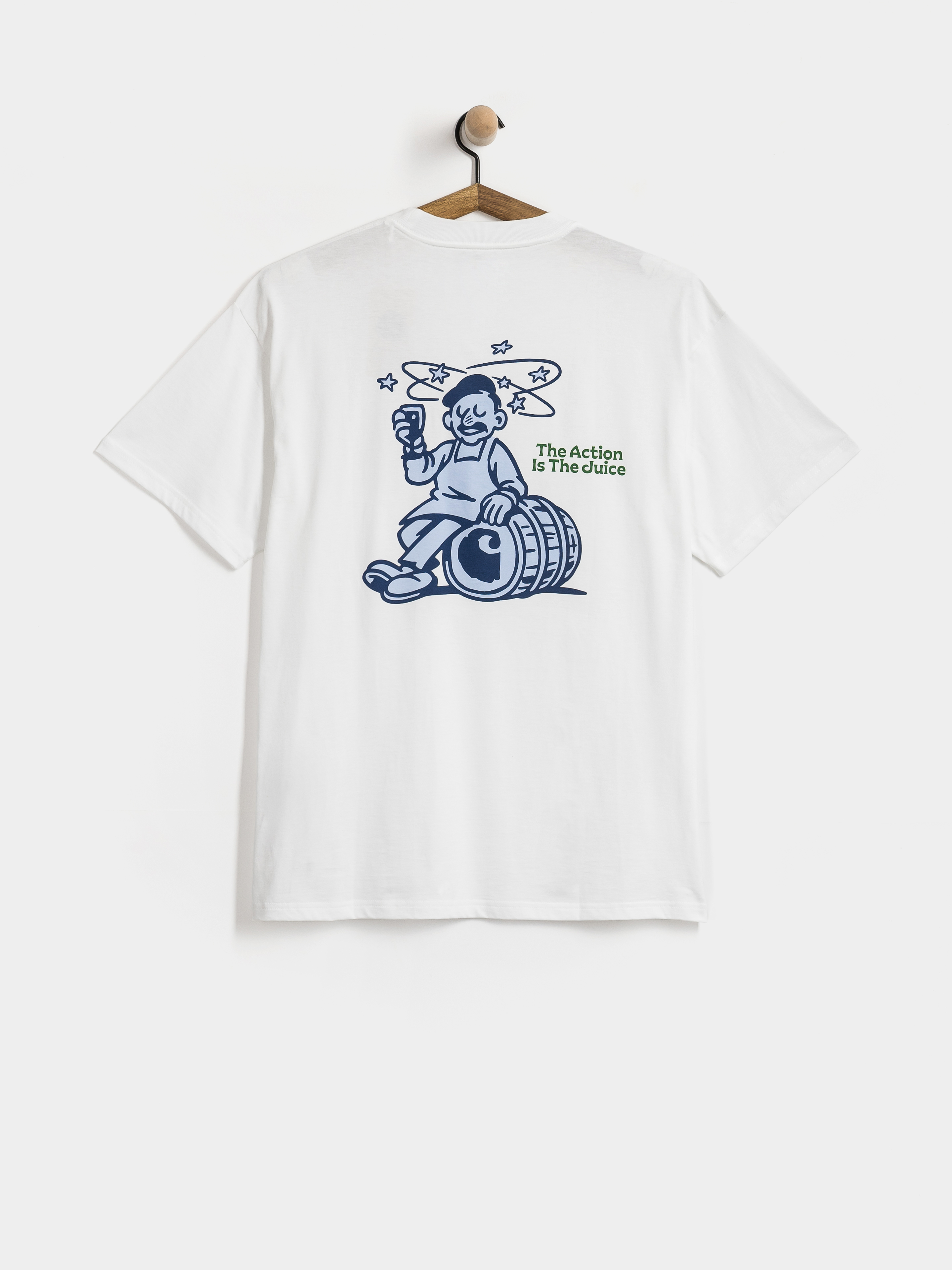 Tricou Carhartt WIP Grape Picker (white)