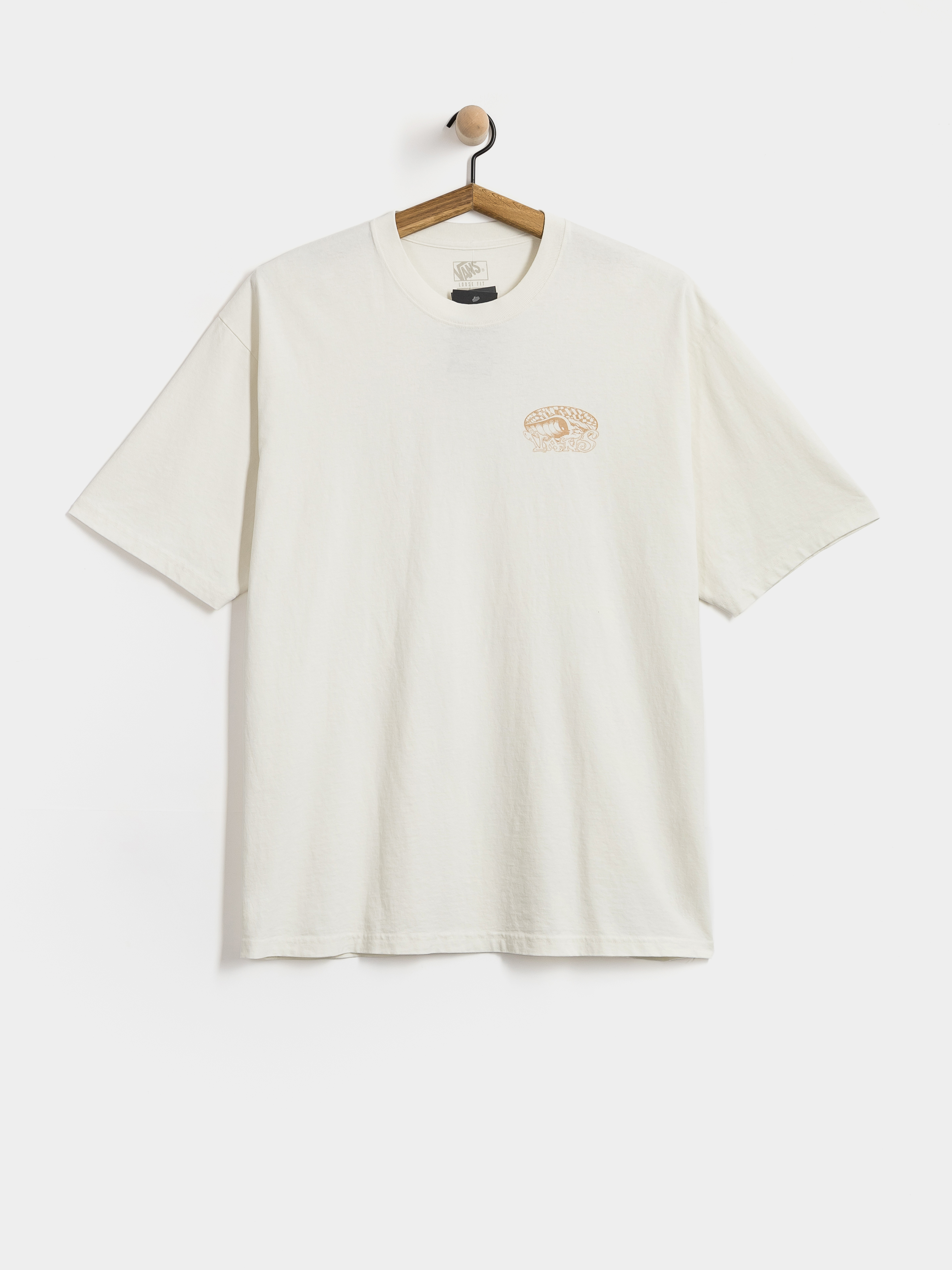 Tricou Vans Check Overhead (marshmallow)