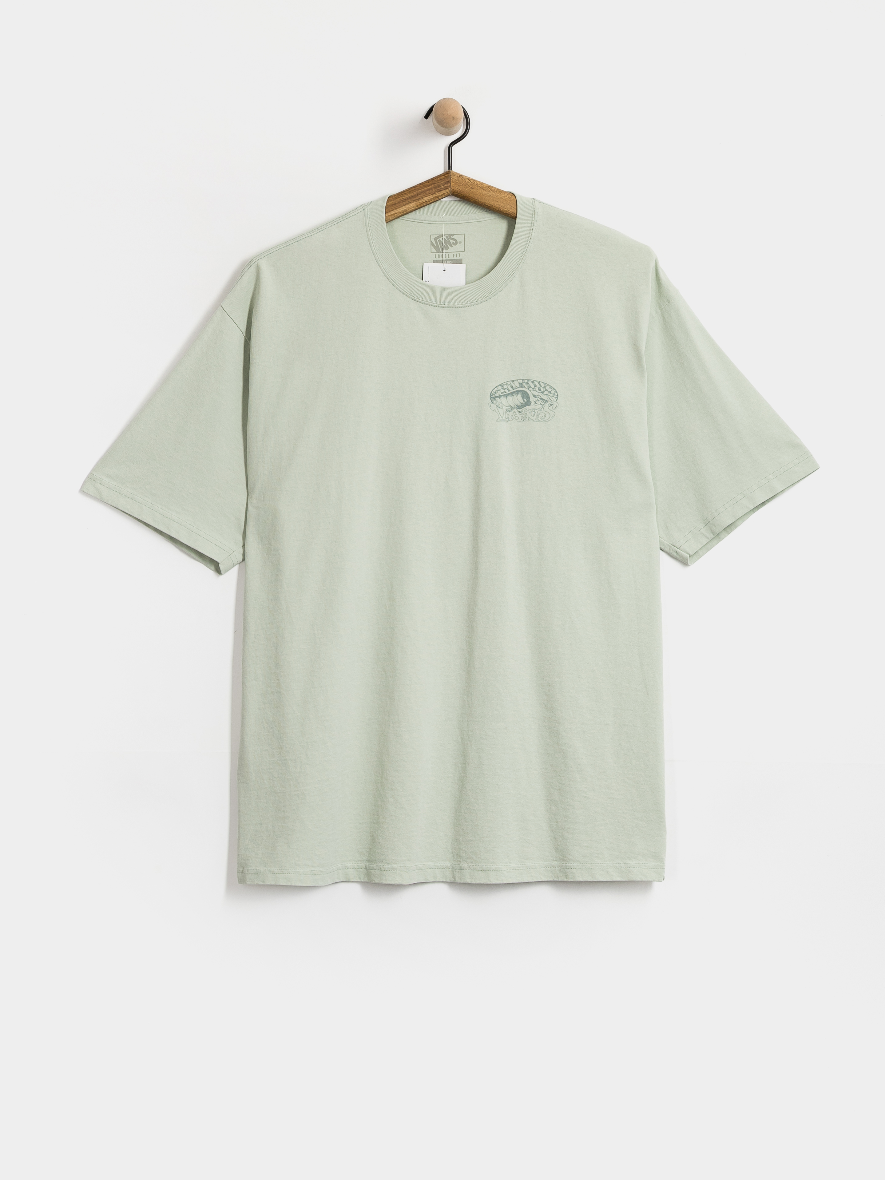 Tricou Vans Check Overhead (dusty mint)