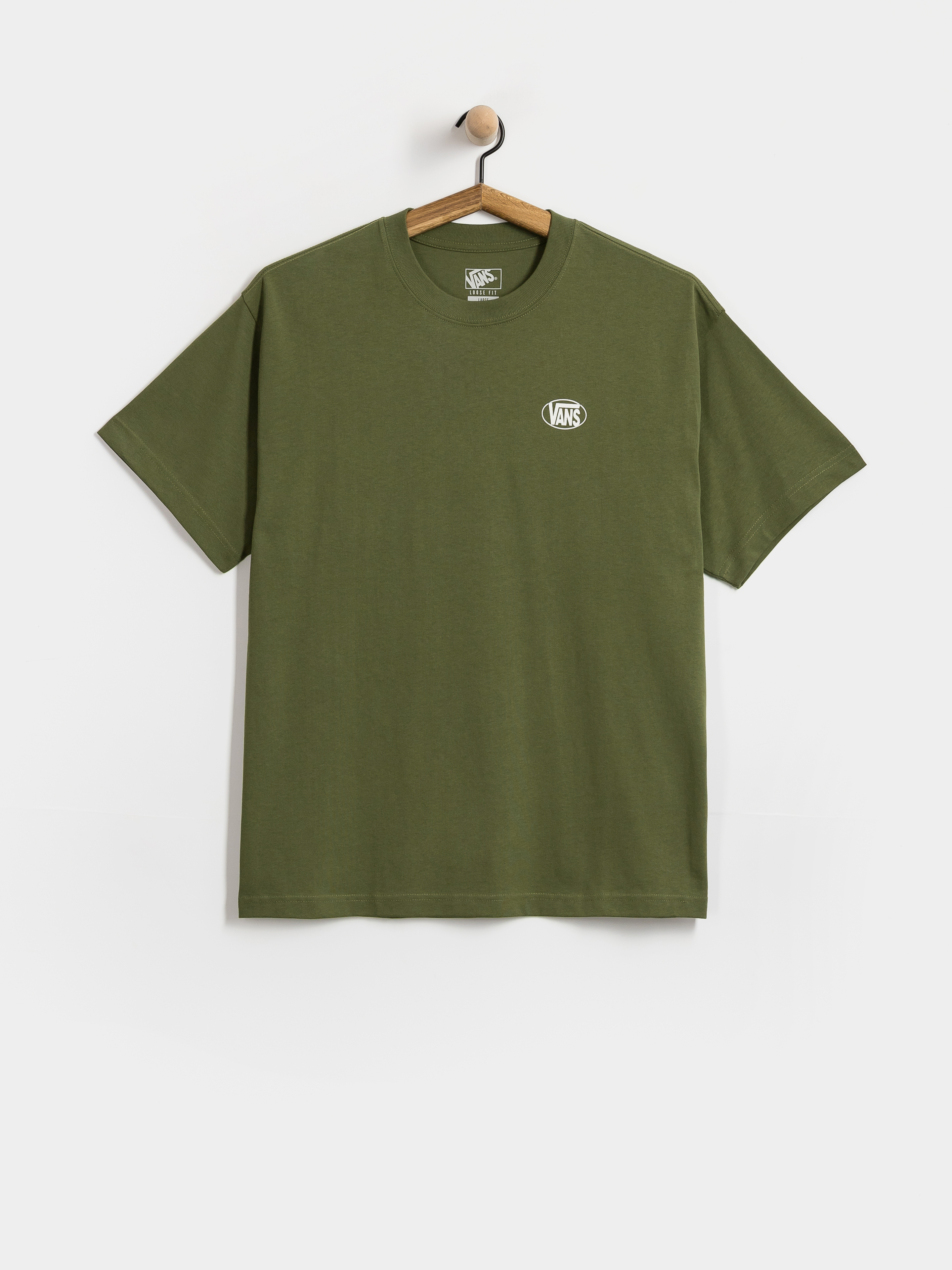 Tricou Vans Oval Logo Loose (green balsam)