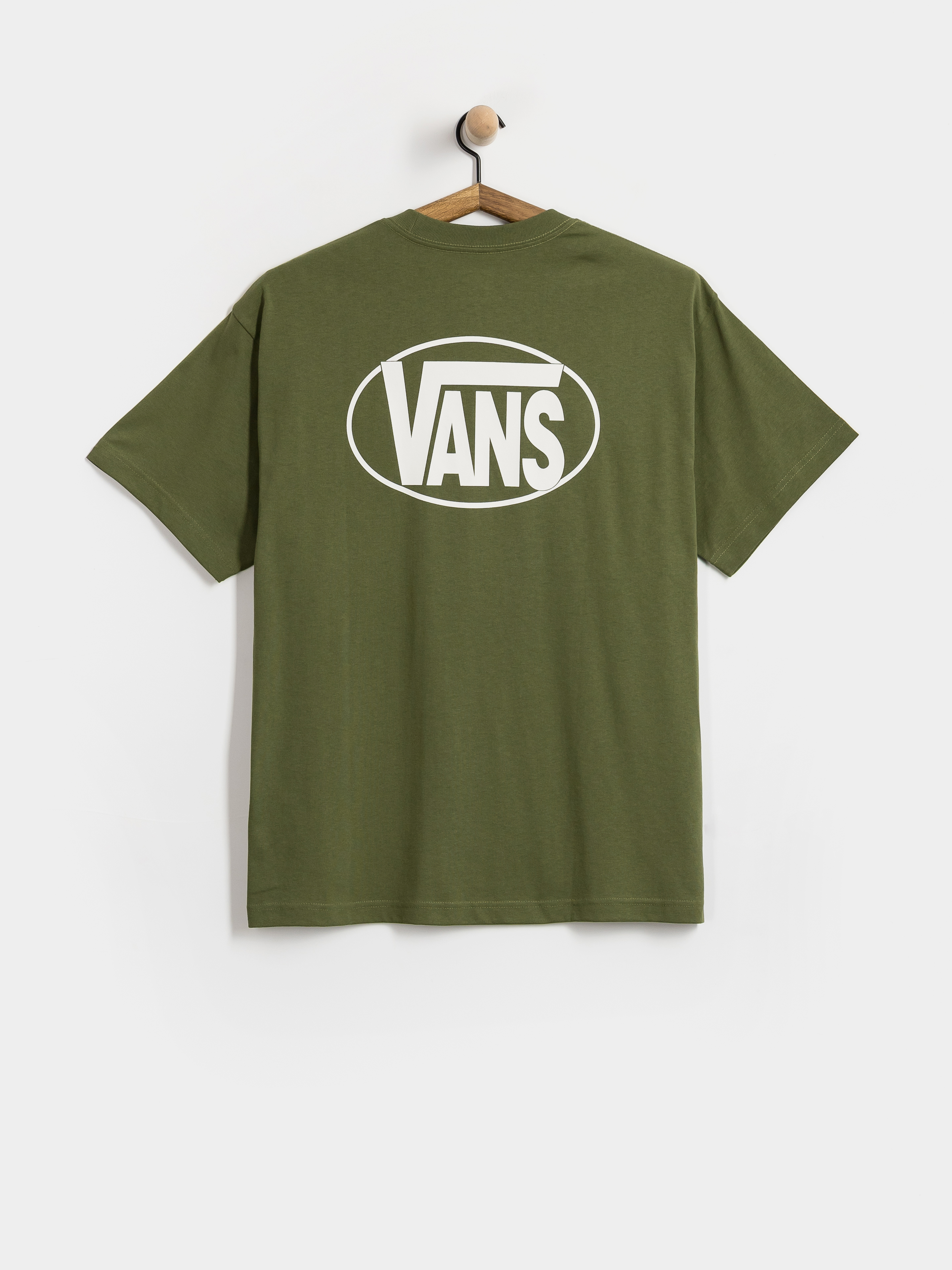 Tricou Vans Oval Logo Loose (green balsam)
