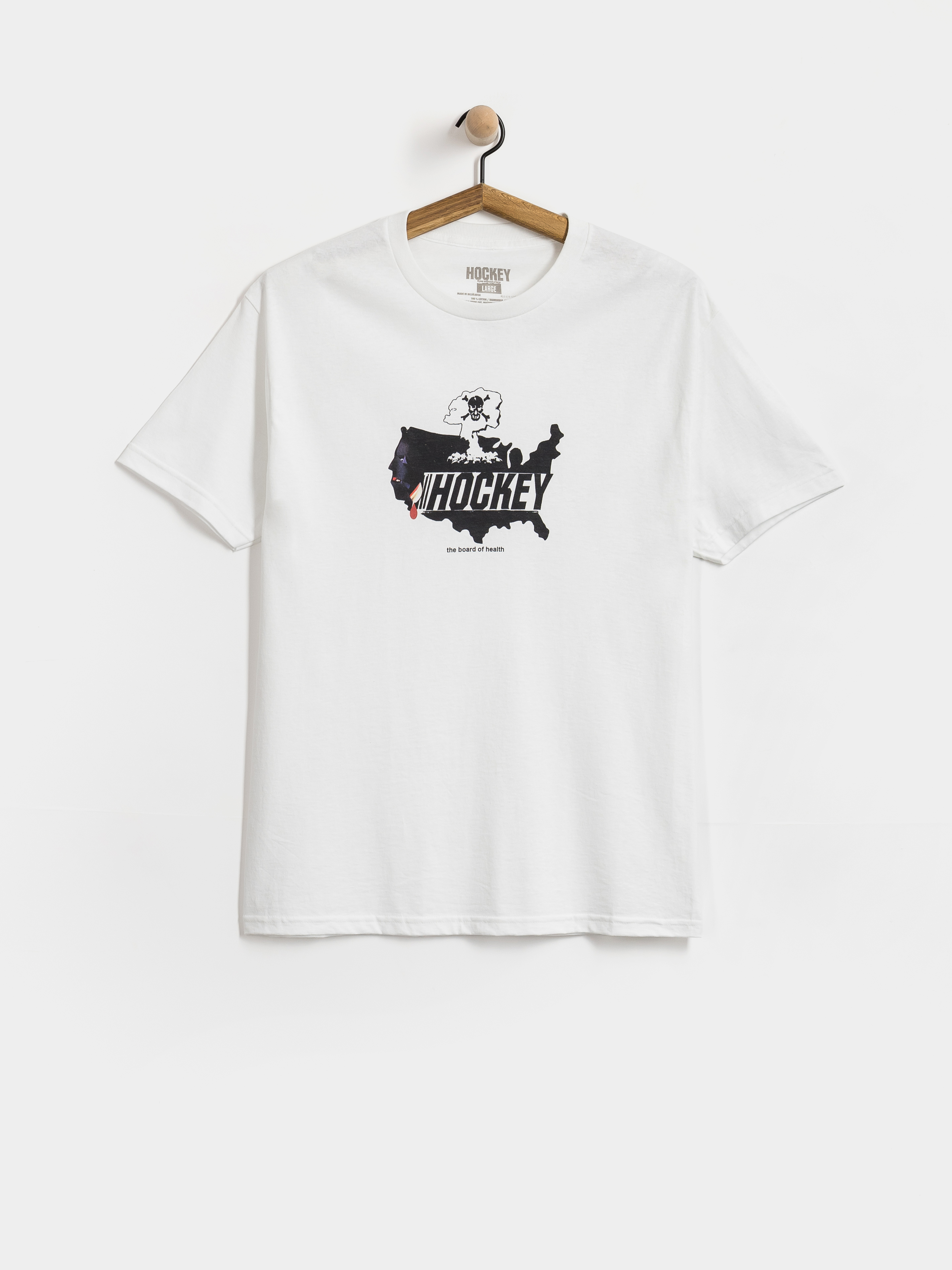 Tricou Hockey Board of Health (white)
