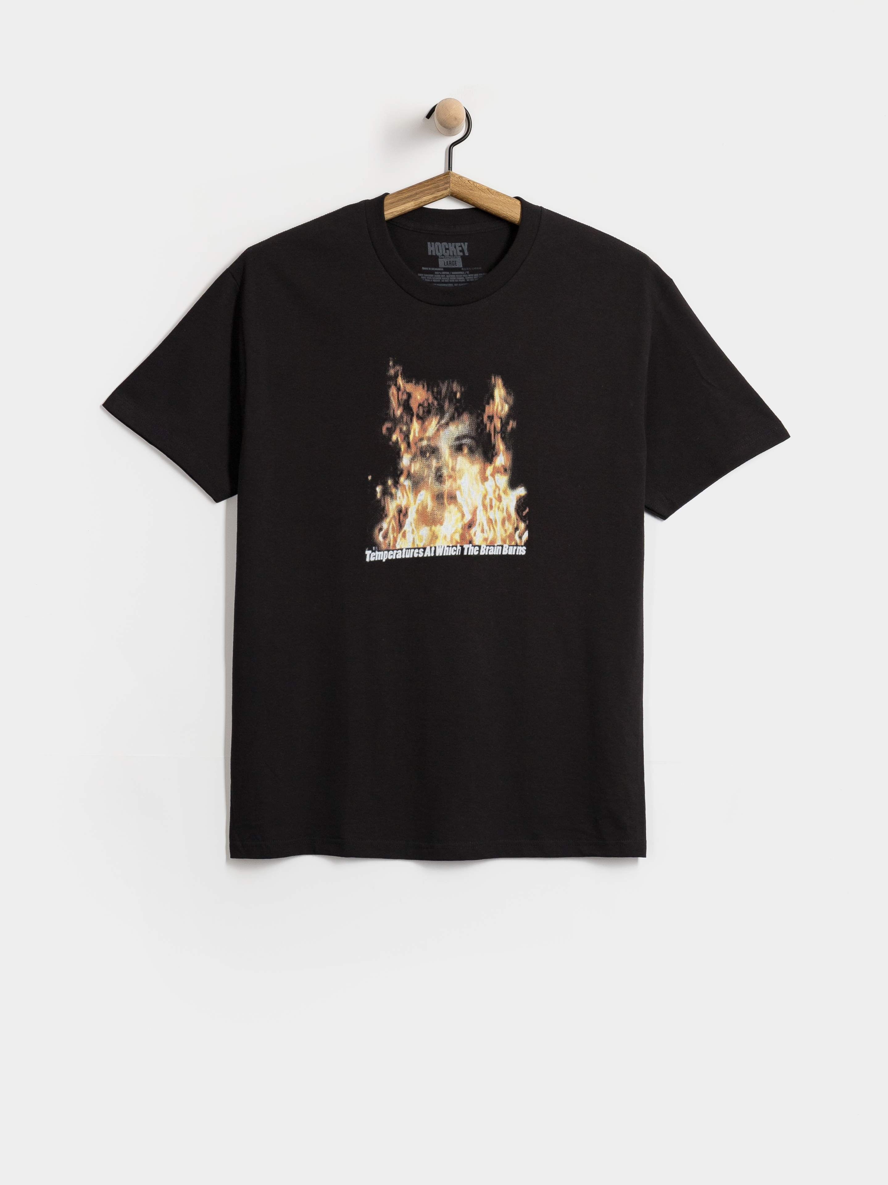 Tricou Hockey Temperatures (black)
