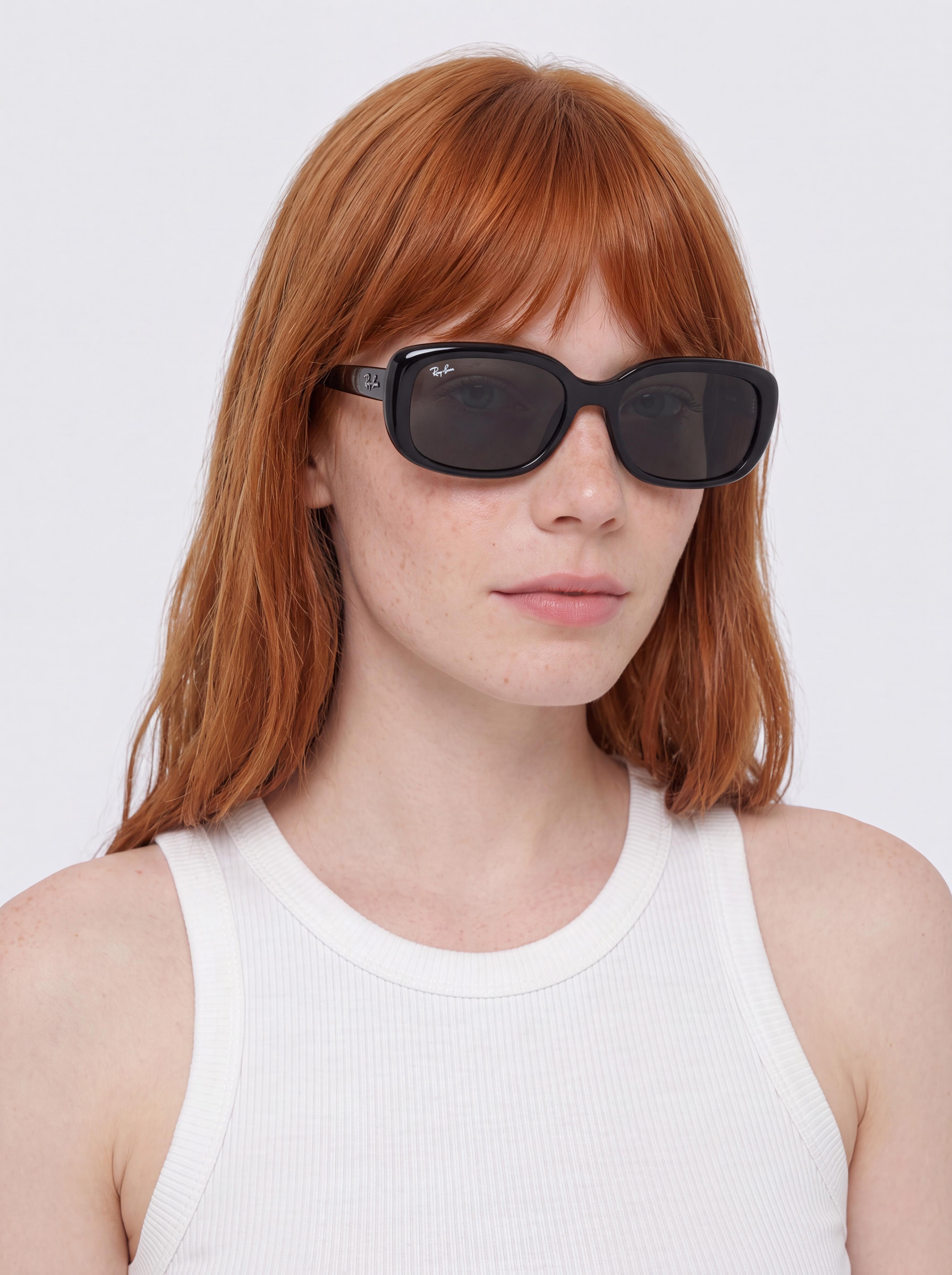 Ochelari de soare Ray-Ban Rb4421D (polerowany czarny/ciemnoszary)