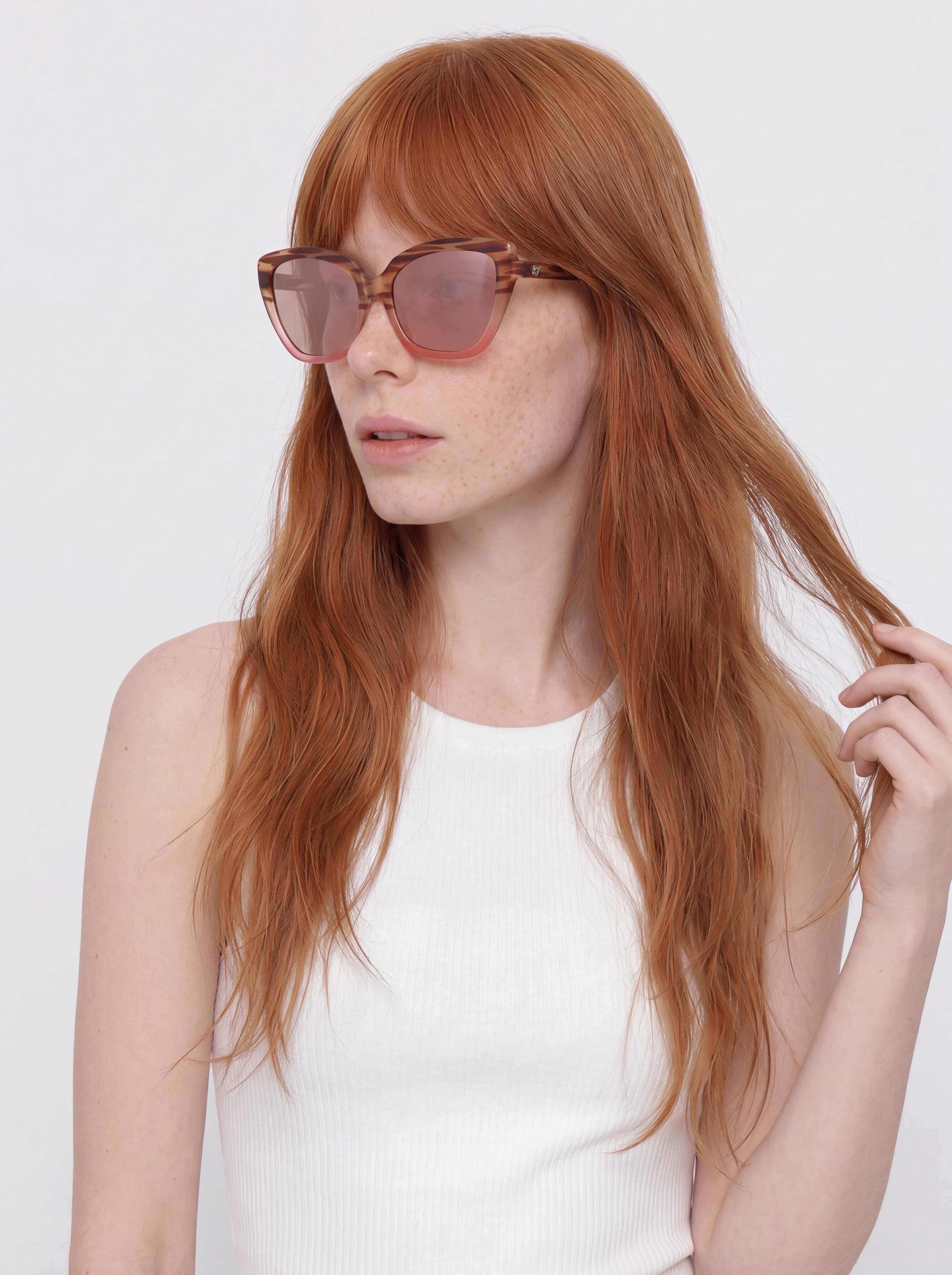 Ochelari de soare Volcom Milli Wmn (gloss punk tort/bronze champagne chrome)