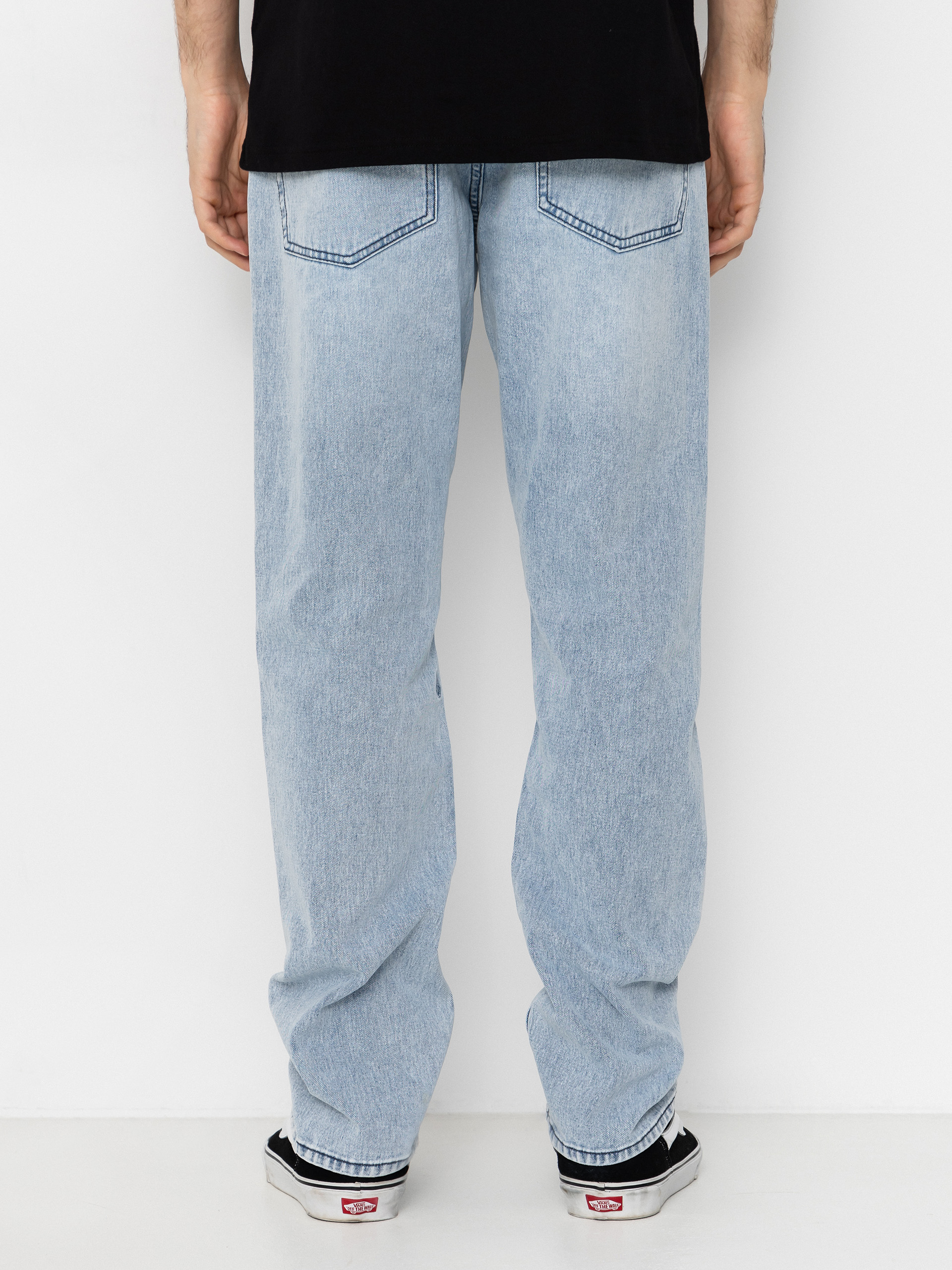 Pantaloni Volcom Solver (worn light blue)