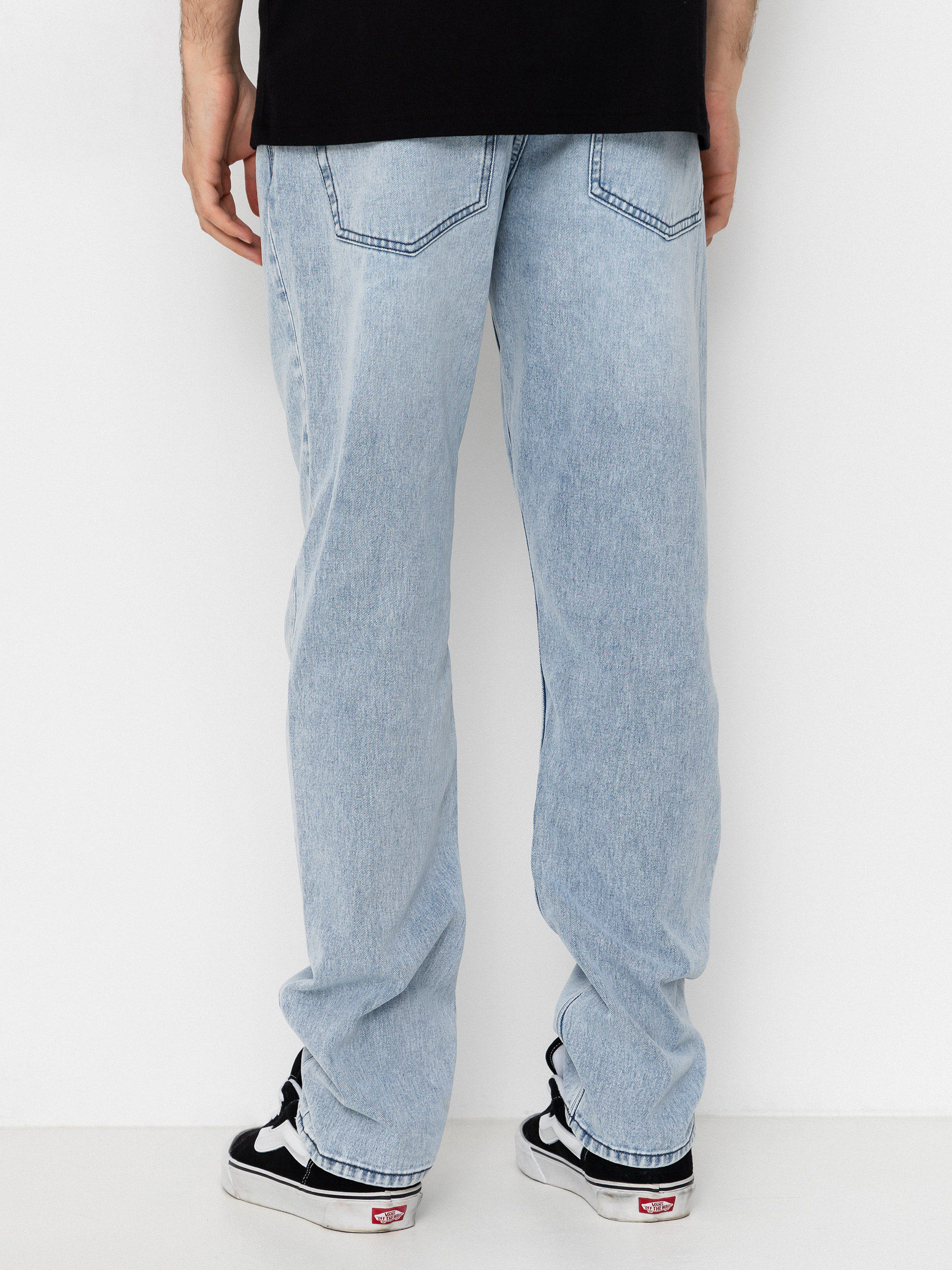 Pantaloni Volcom Solver (worn light blue)