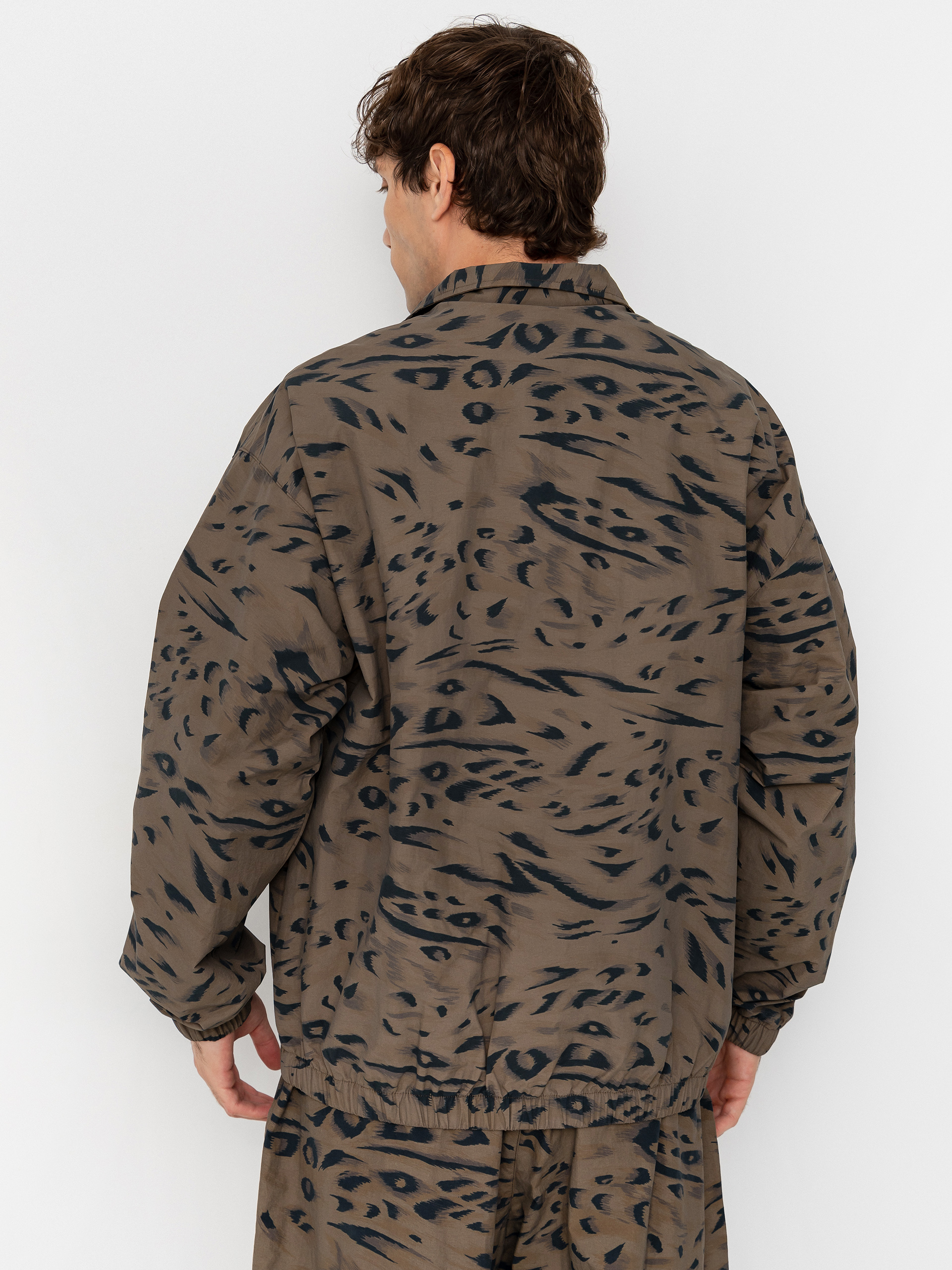 Geacă Carhartt WIP Travon (duck feather print cypress/black)