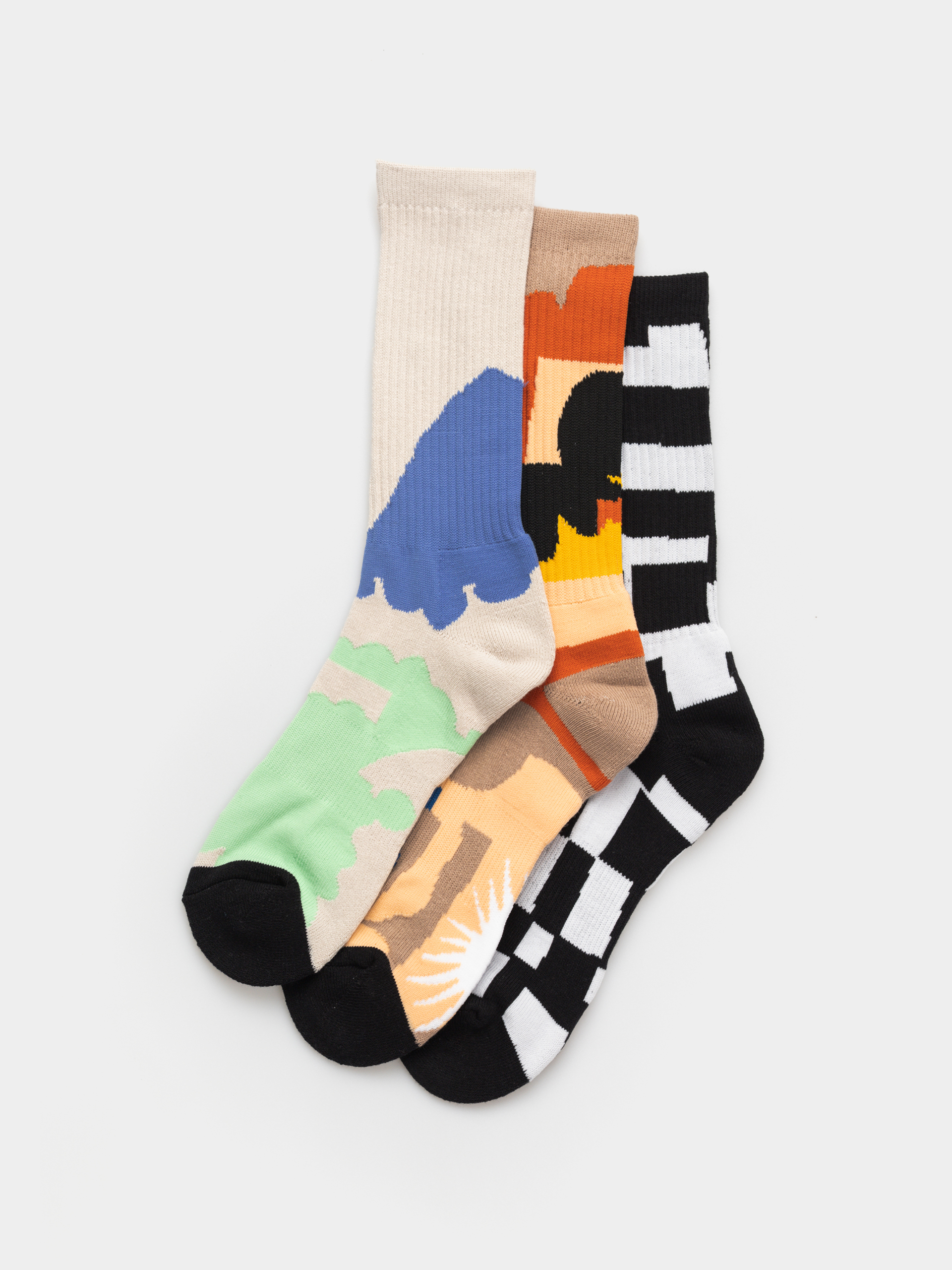 Șosete Volcom Print Mixer 3Pk