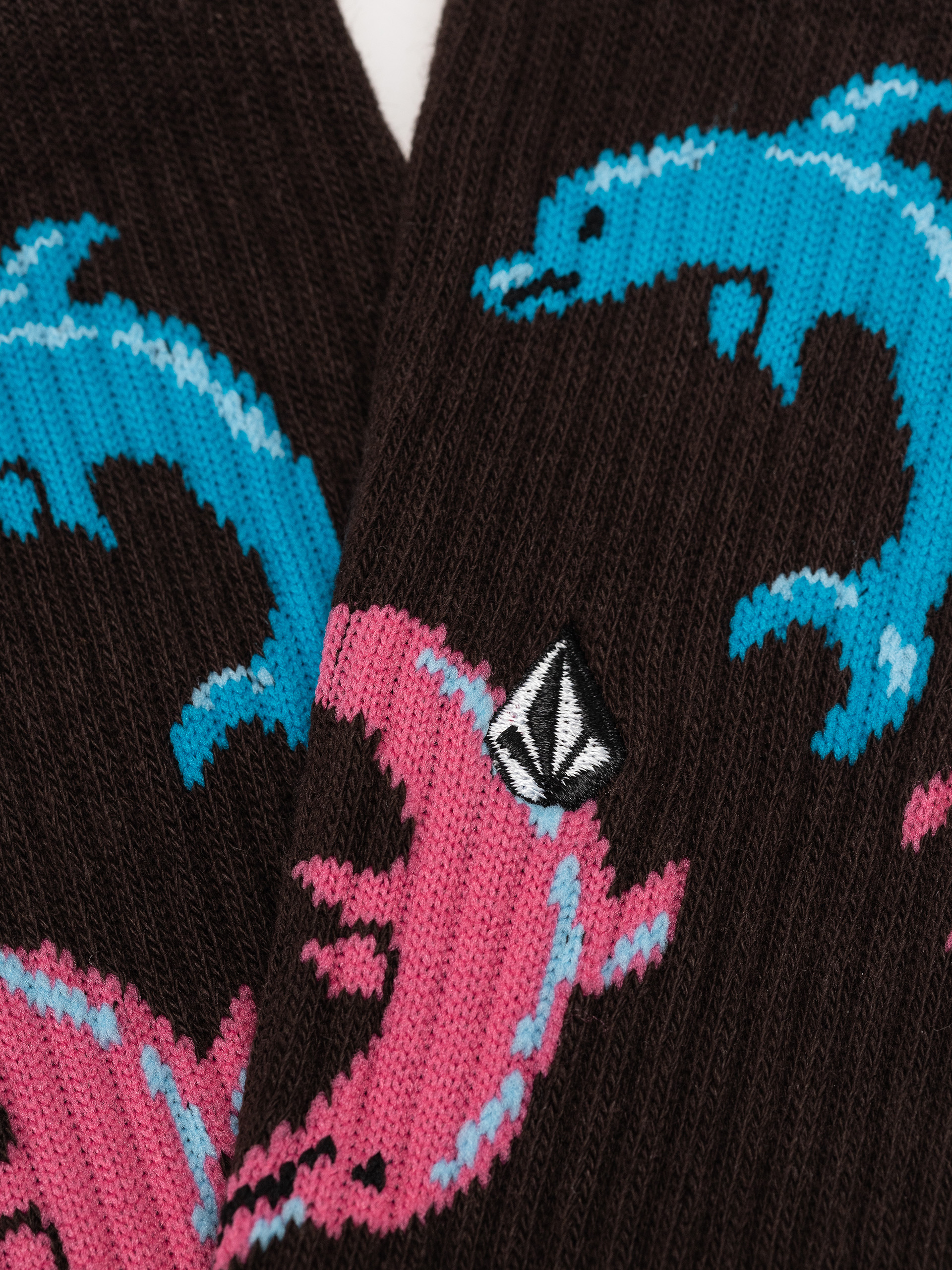 Șosete Volcom Fa Ozzy 1 (raisin)
