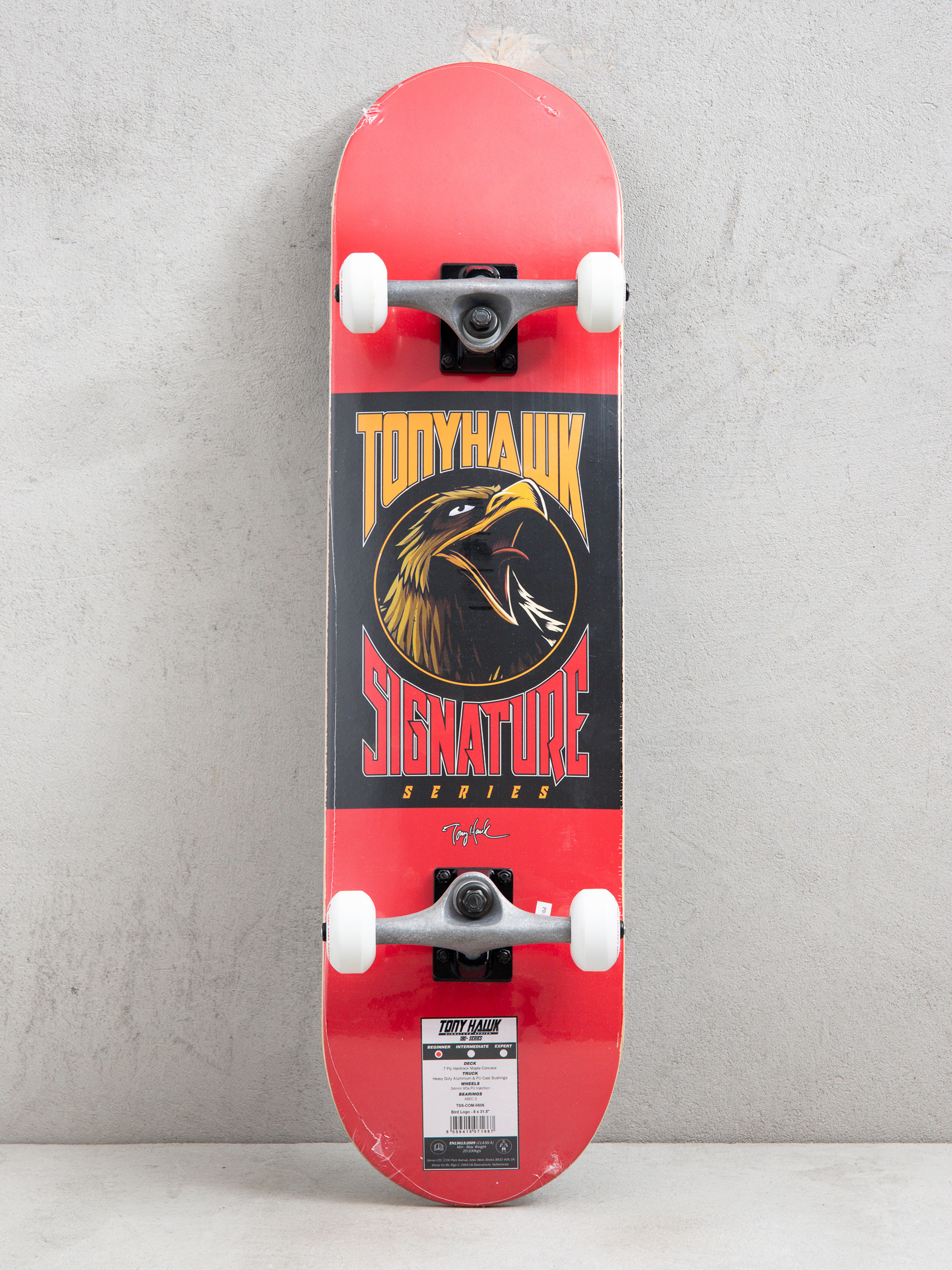 Skateboard Tony Hawk Bird Logo (red)