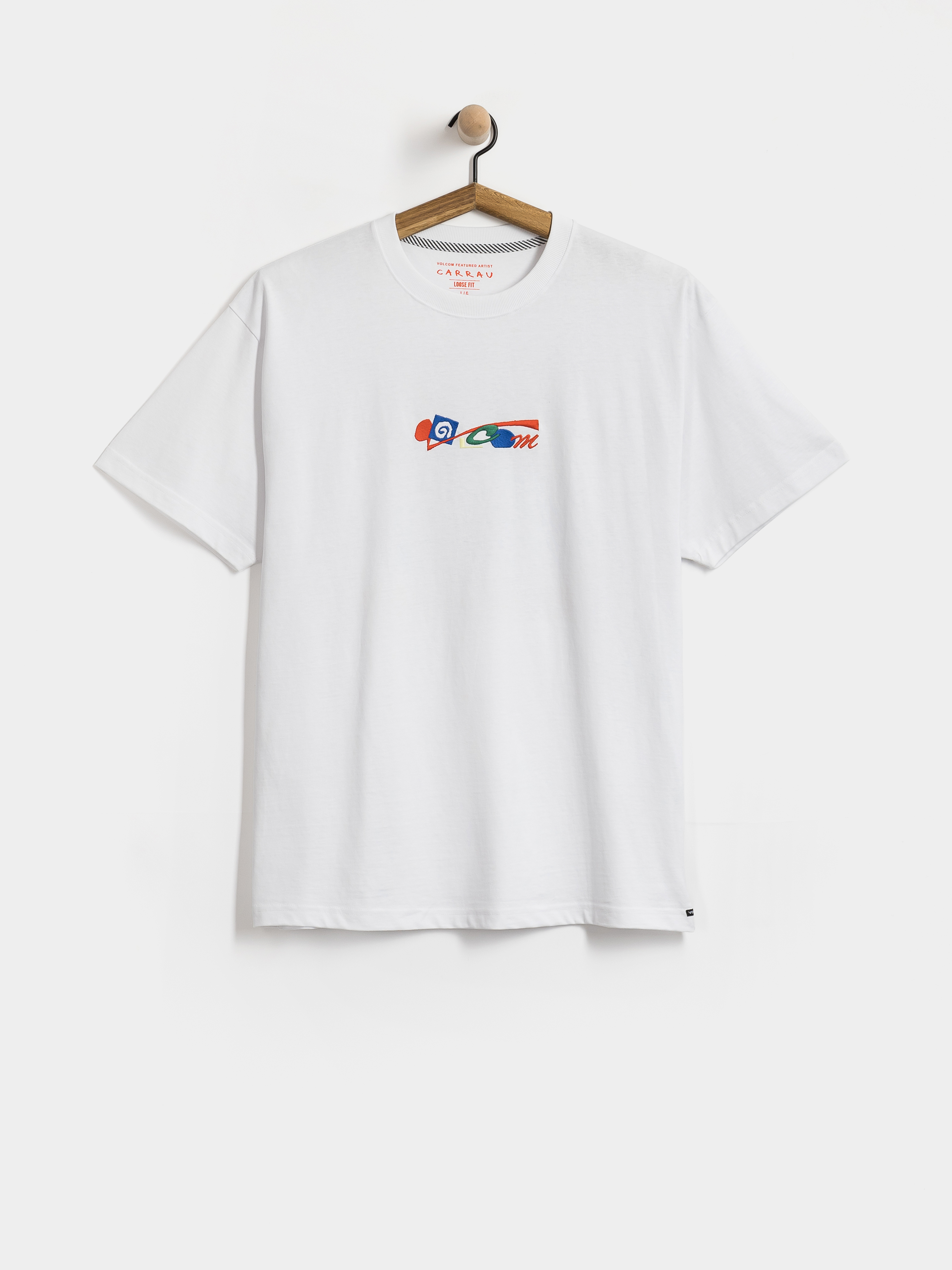 Tricou Volcom Fa Carrau 2 Lse (white)