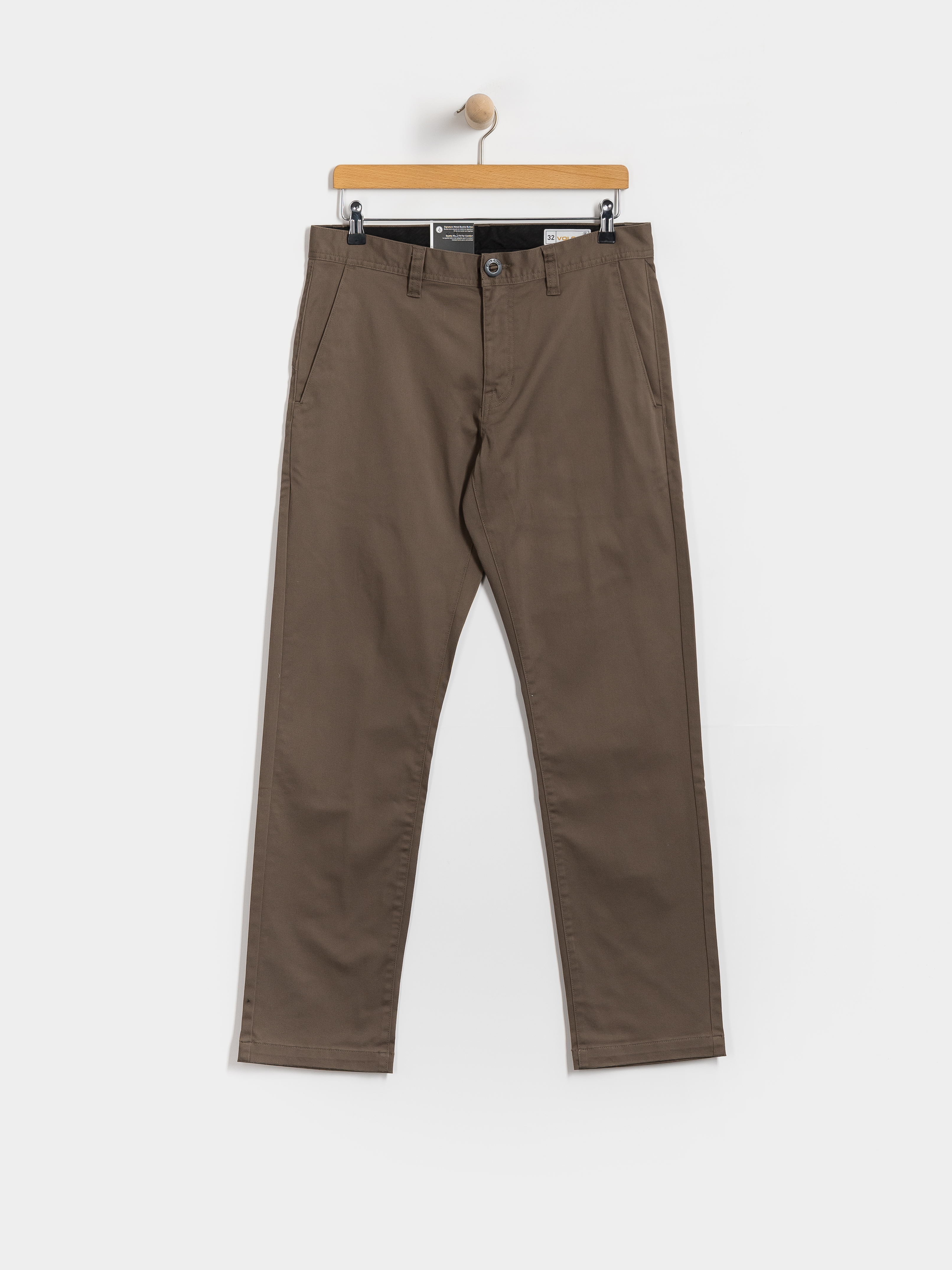 Pantaloni Volcom Frickin Modern Stret (mushroom)
