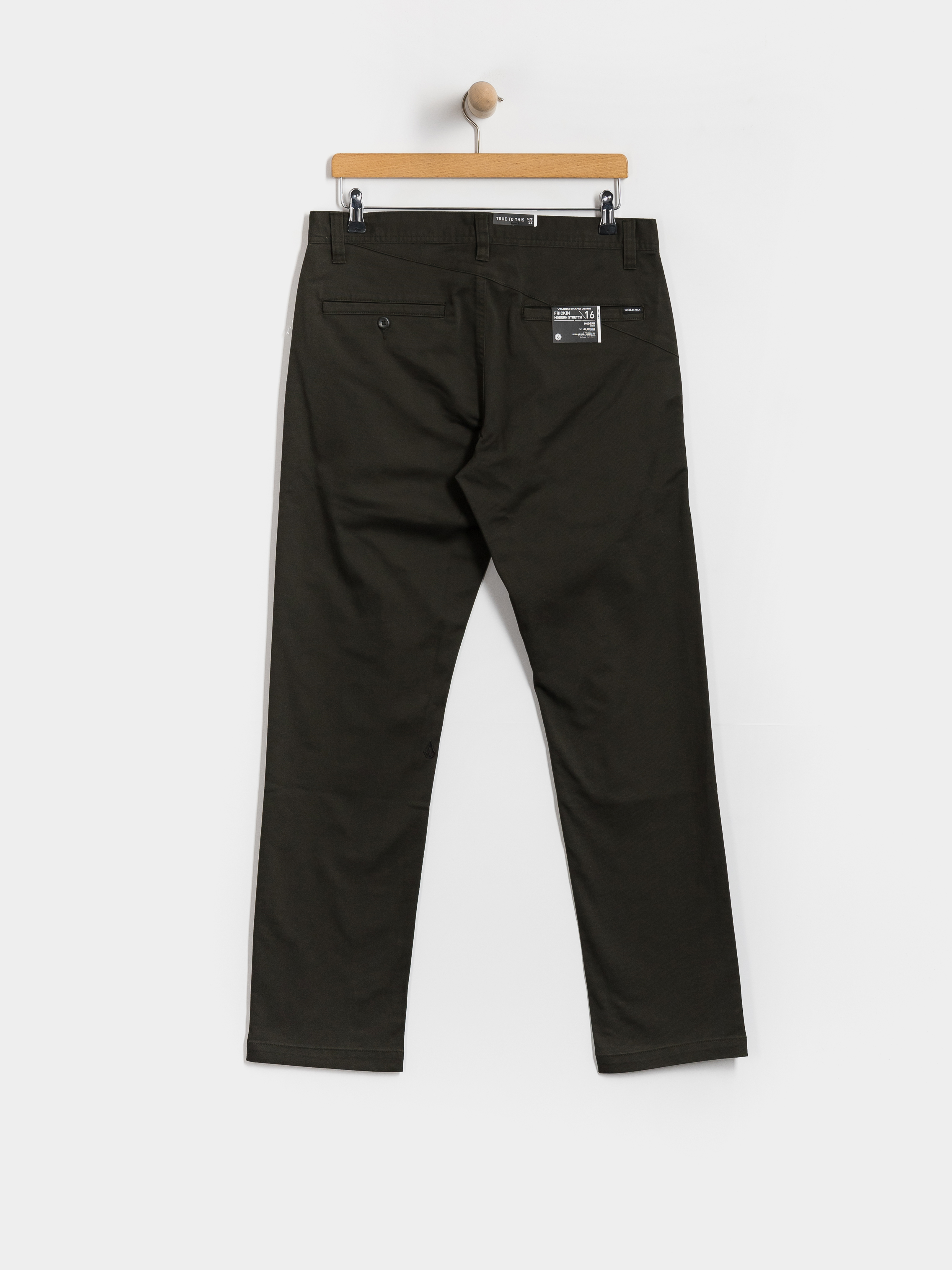 Pantaloni Volcom Frickin Modern Stret (rinsed black)
