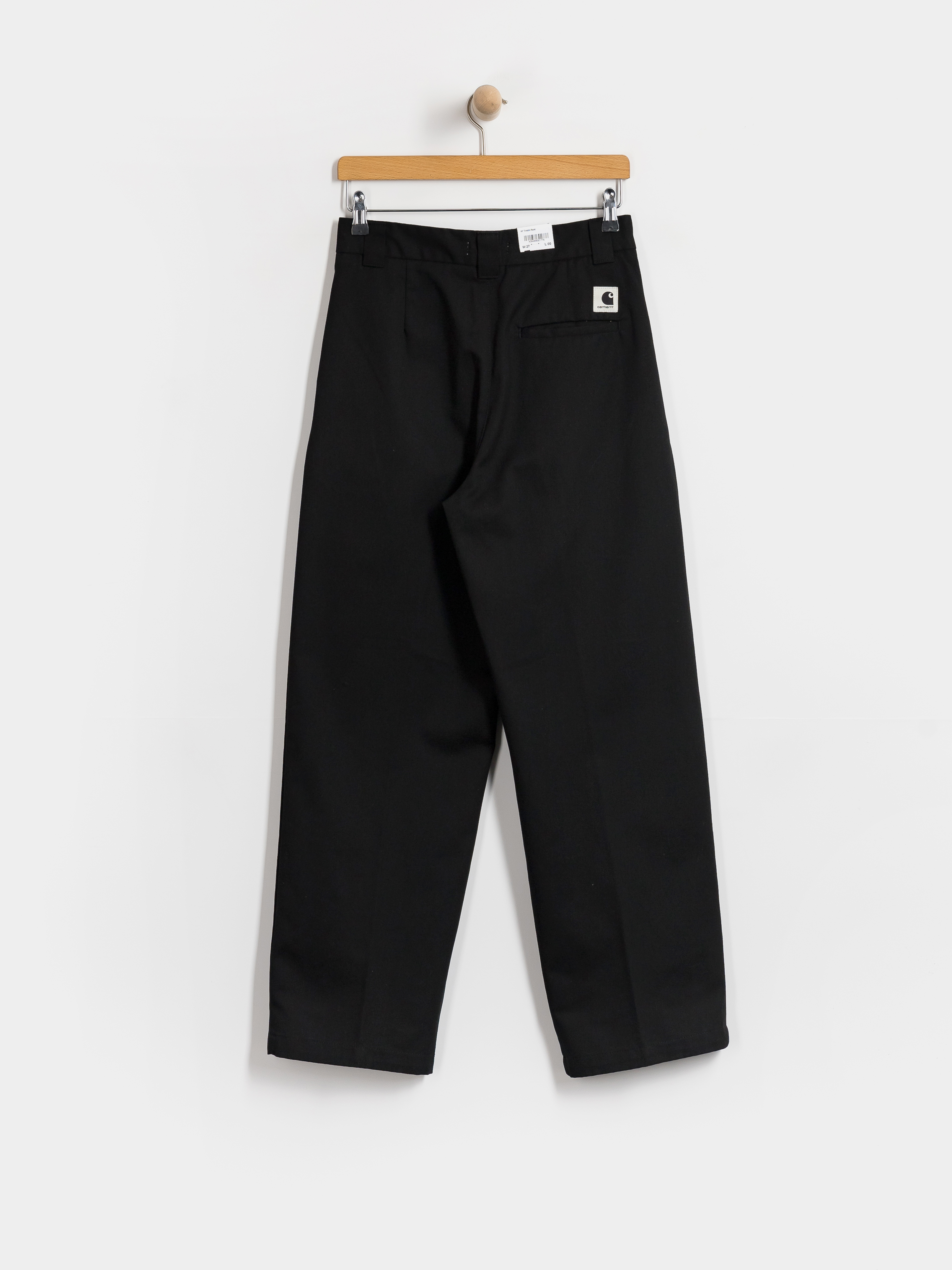 Pantaloni Carhartt WIP Tristin Wmn (black/rinsed)