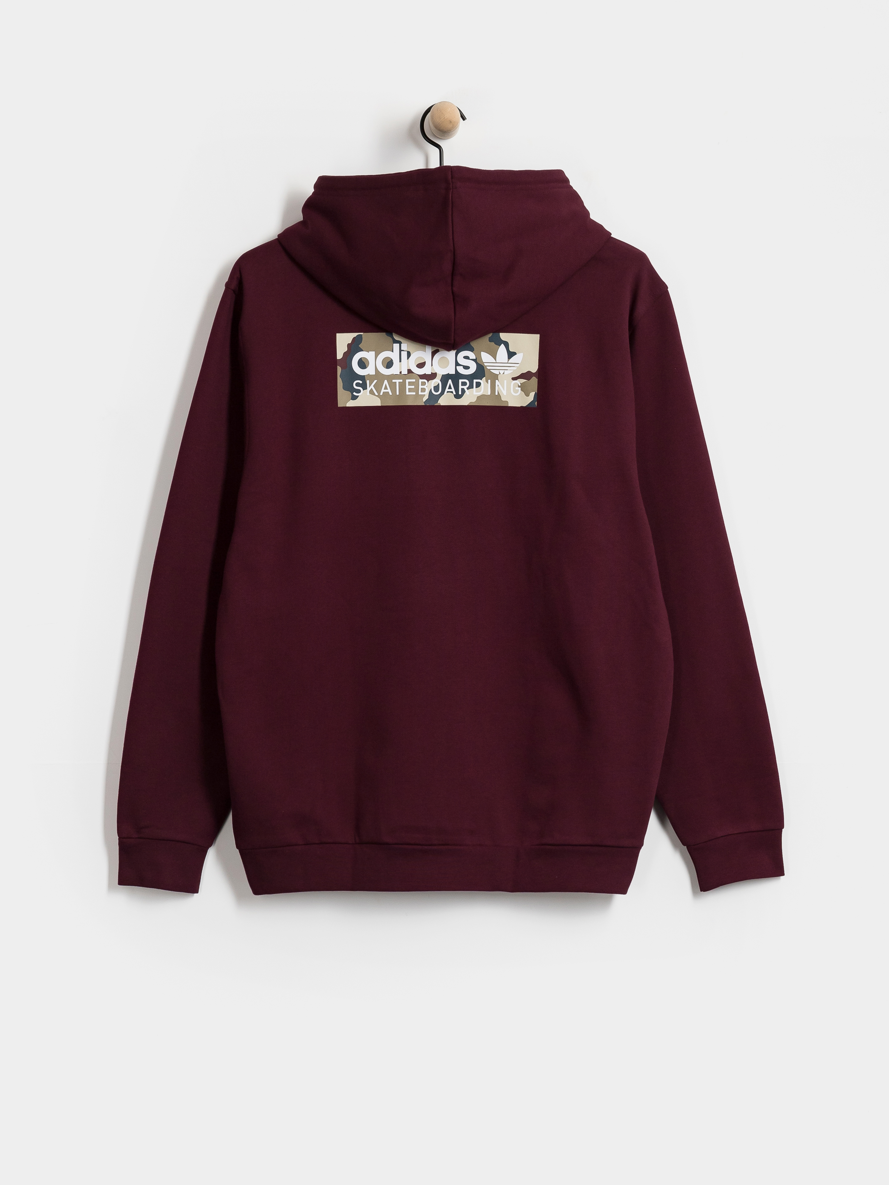 Hanorac cu glugă adidas Fsbs Logo HD (maroon)