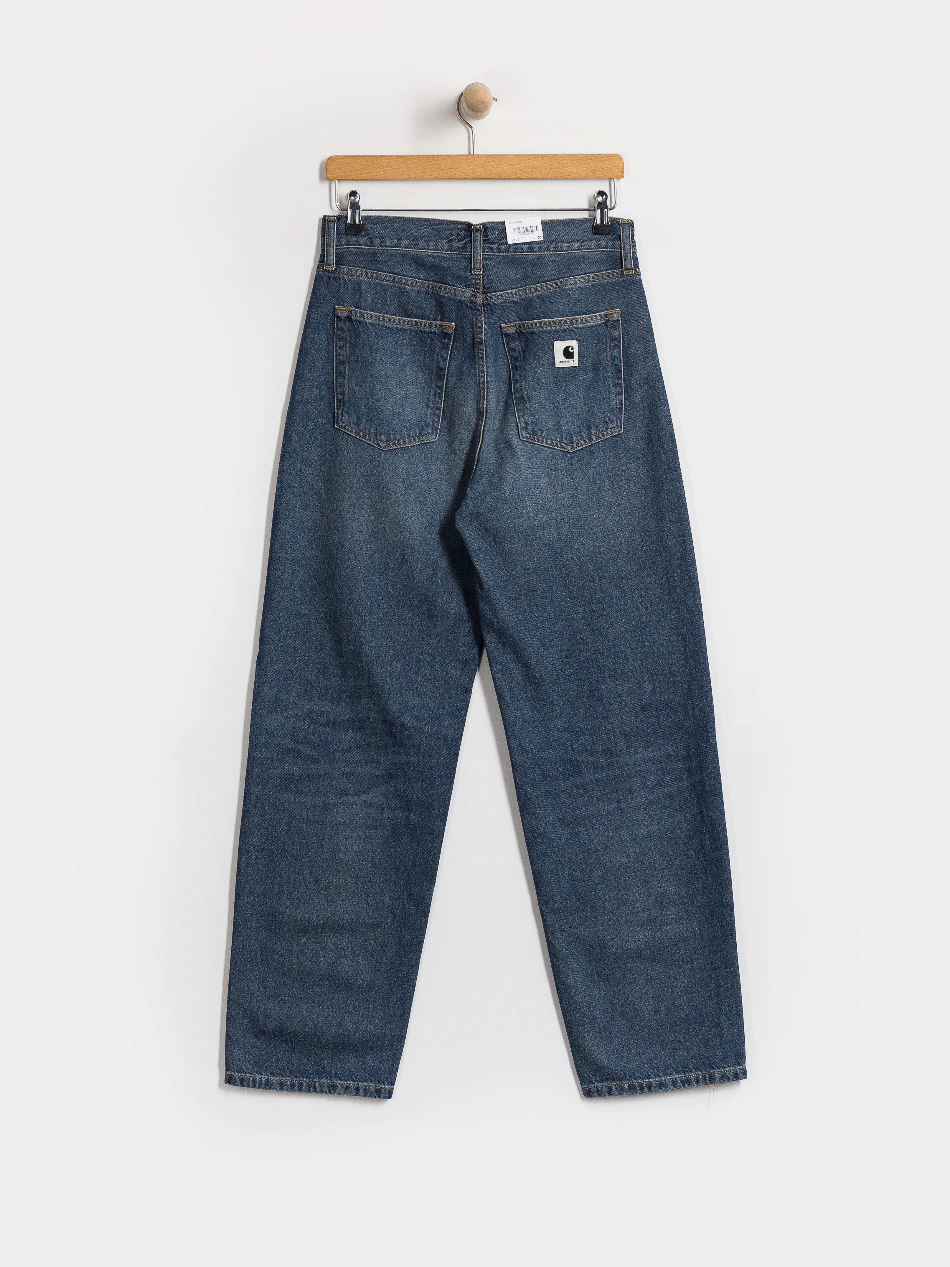 Pantaloni Carhartt WIP Arin Wmn (blue/dark used wash)