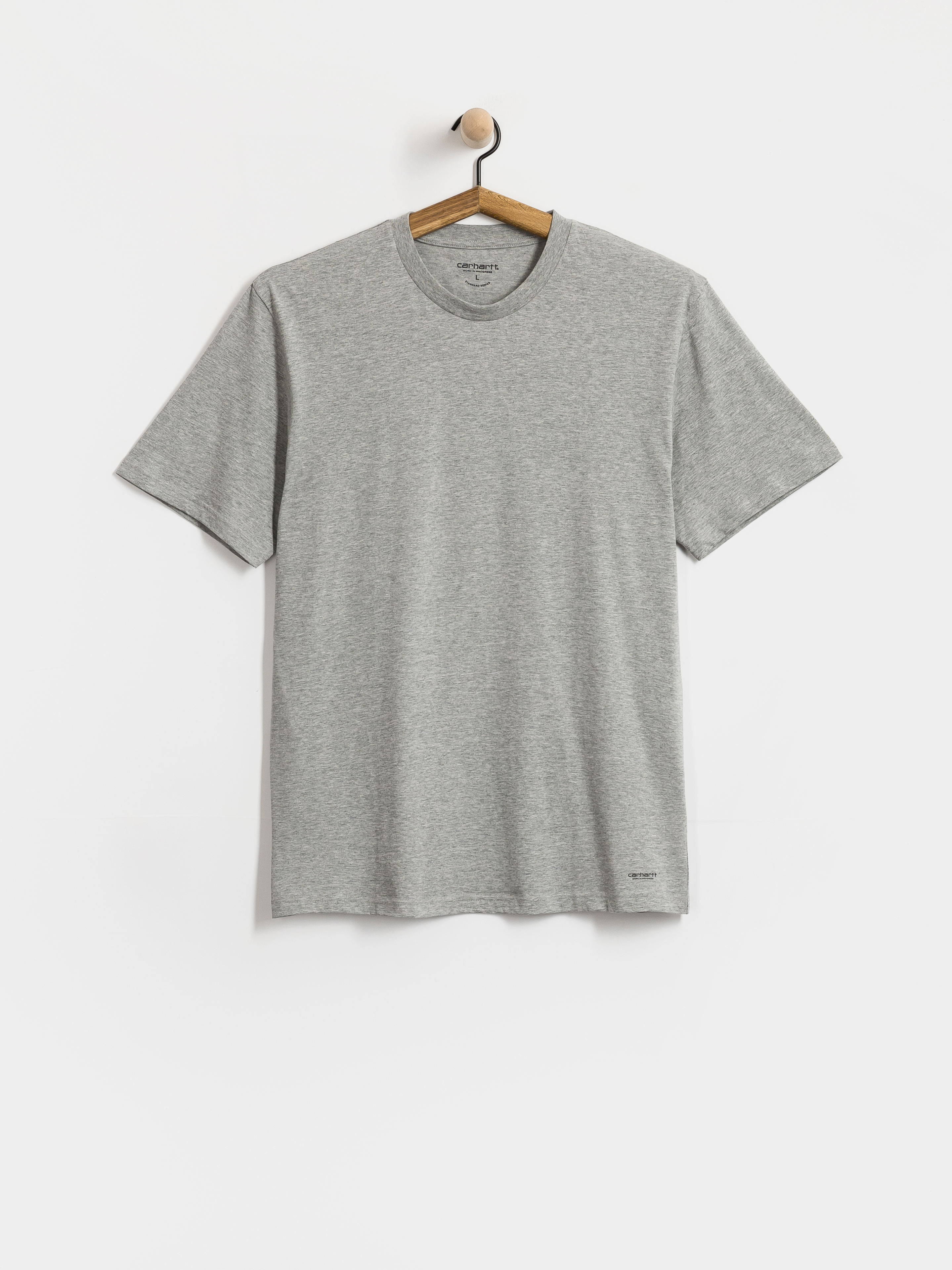 Tricou Carhartt WIP Standard 2 pack (grey heather/grey heather)