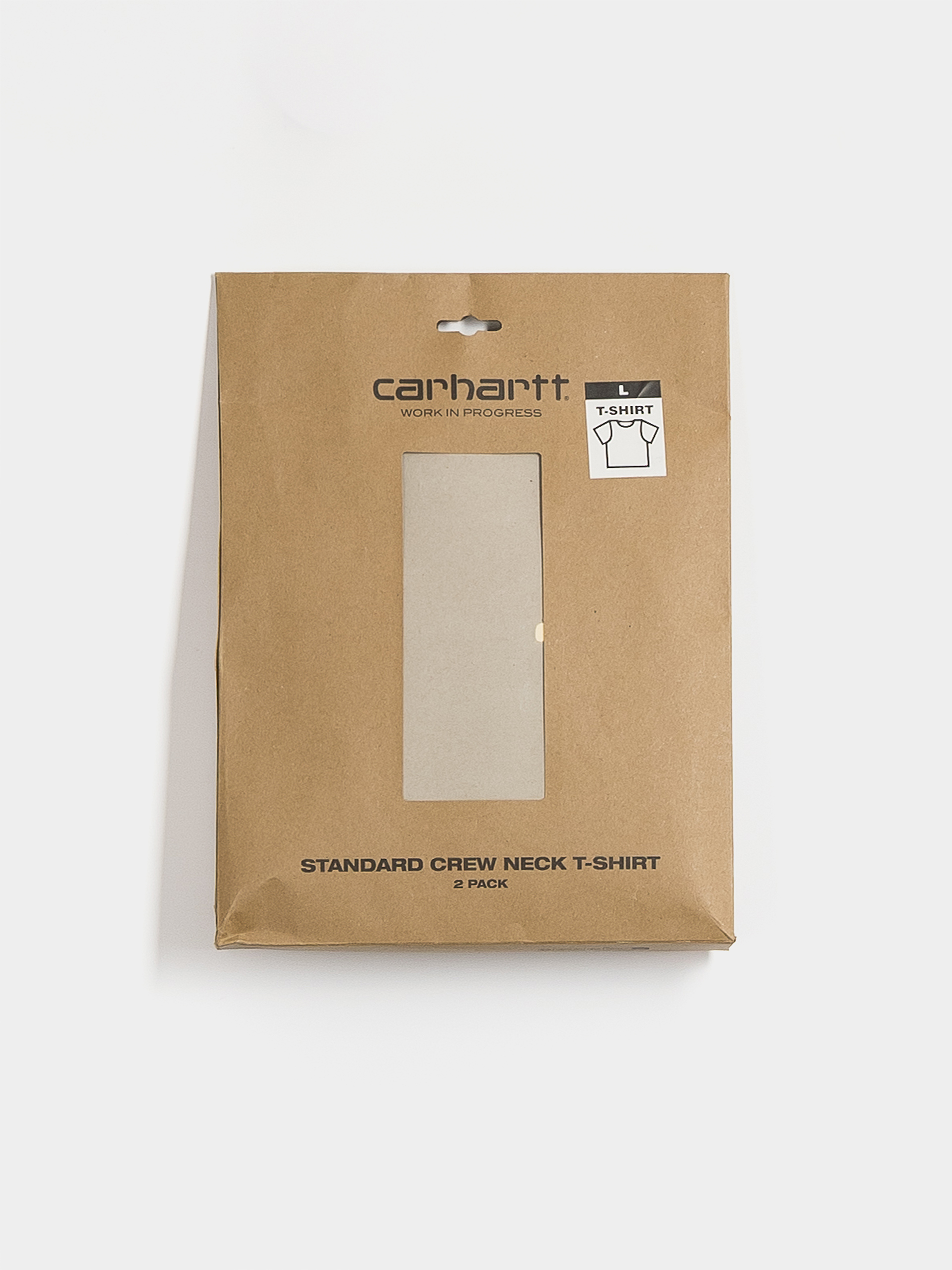 Tricou Carhartt WIP Standard 2 pack (grey heather/grey heather)