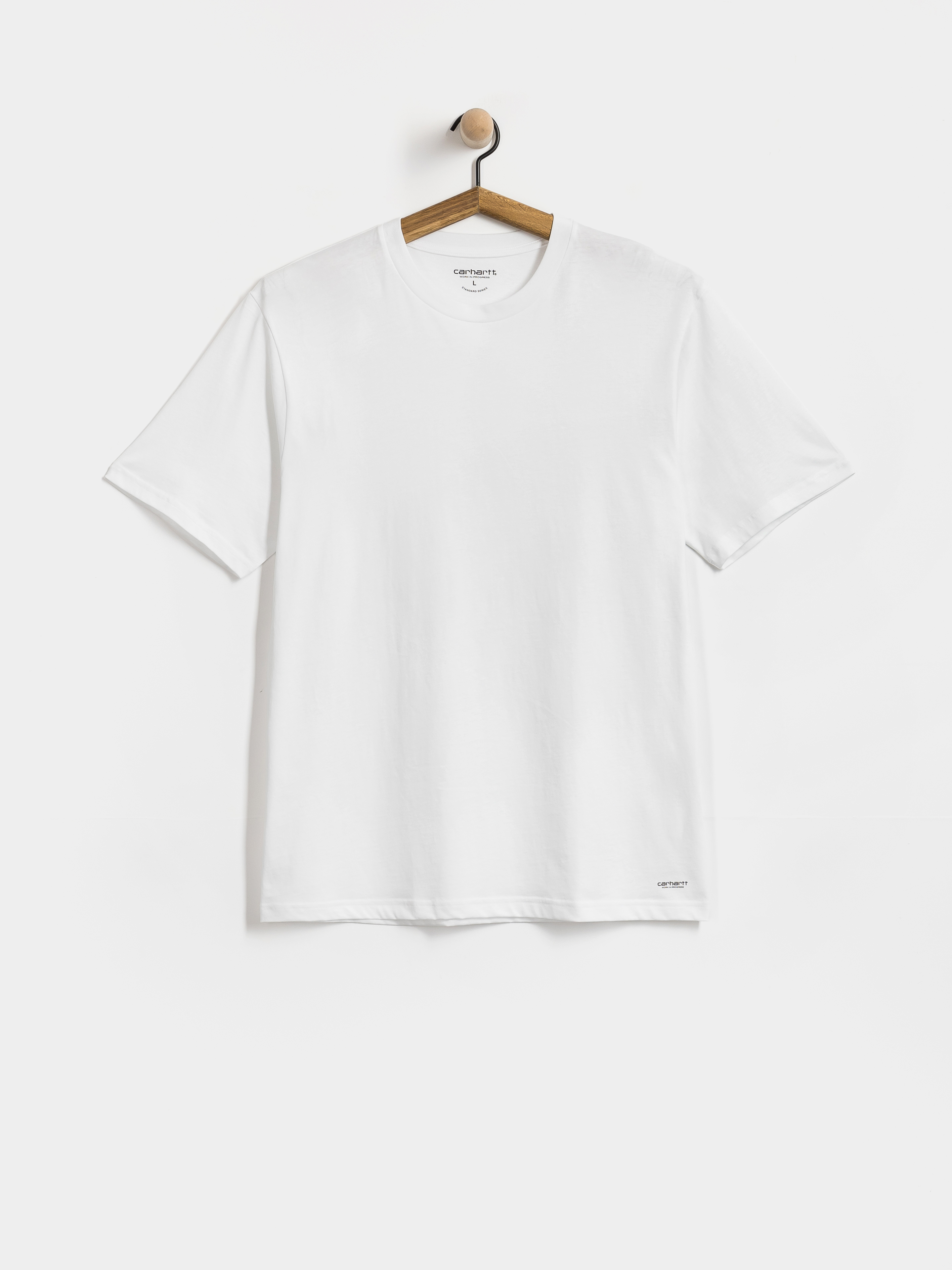 Tricou Carhartt WIP Standard 2 pack (white/white)
