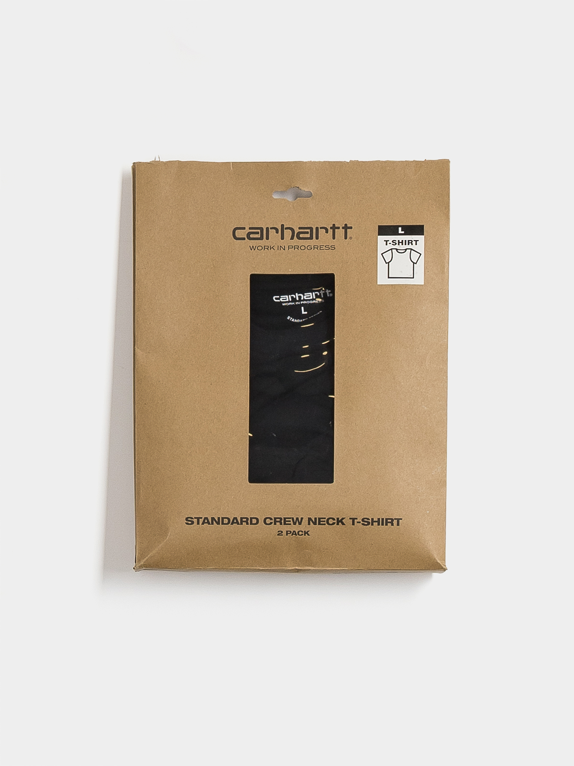 Tricou Carhartt WIP Standard 2 pack (black/black)