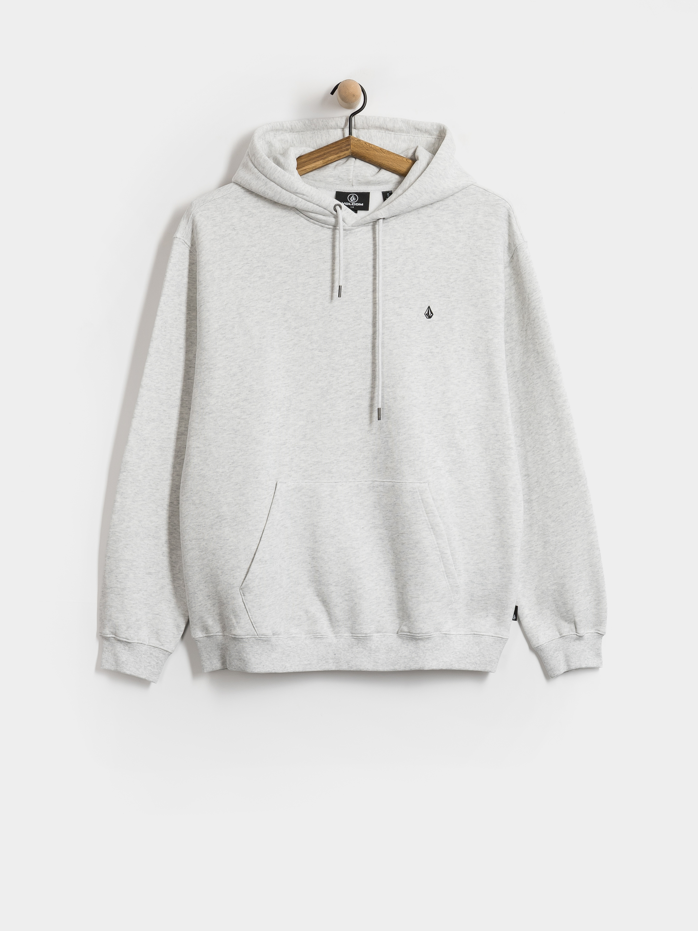 Hanorac cu glugu0103 Volcom Single Stone HD (bone heather)