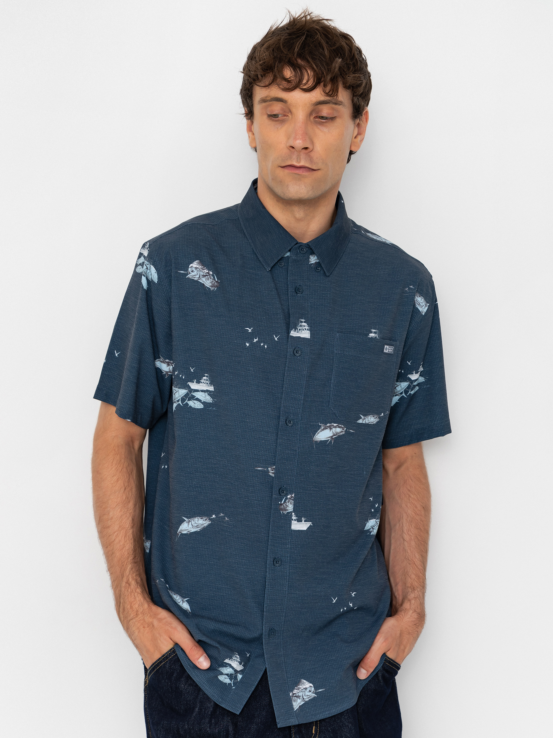 Cămașă Salty Crew Breezer Perf Button Up