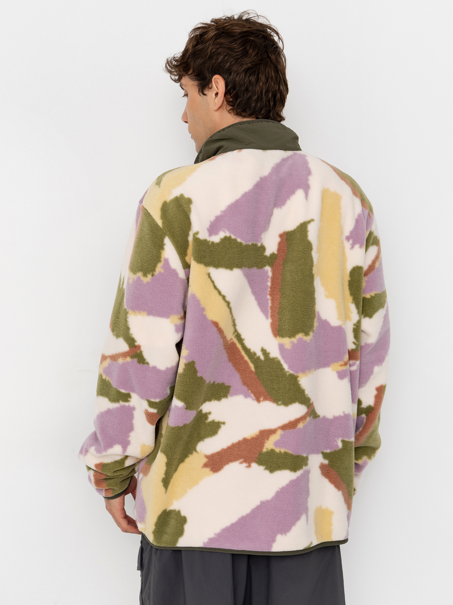 Pentru bărbați Hanorac din fleece Patagonia Synchilla (sunshine/natural)