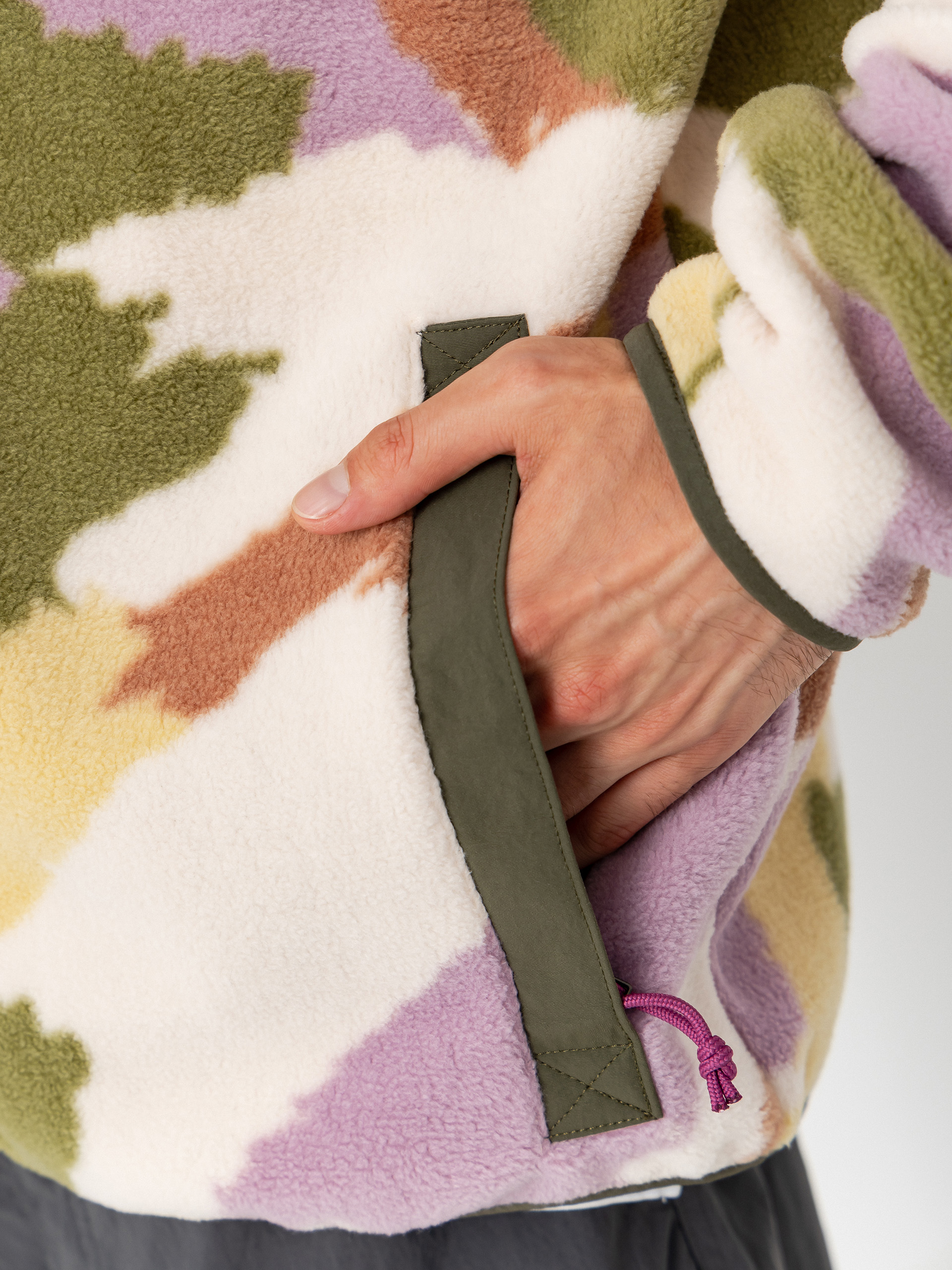 Pentru bărbați Hanorac din fleece Patagonia Synchilla (sunshine/natural)