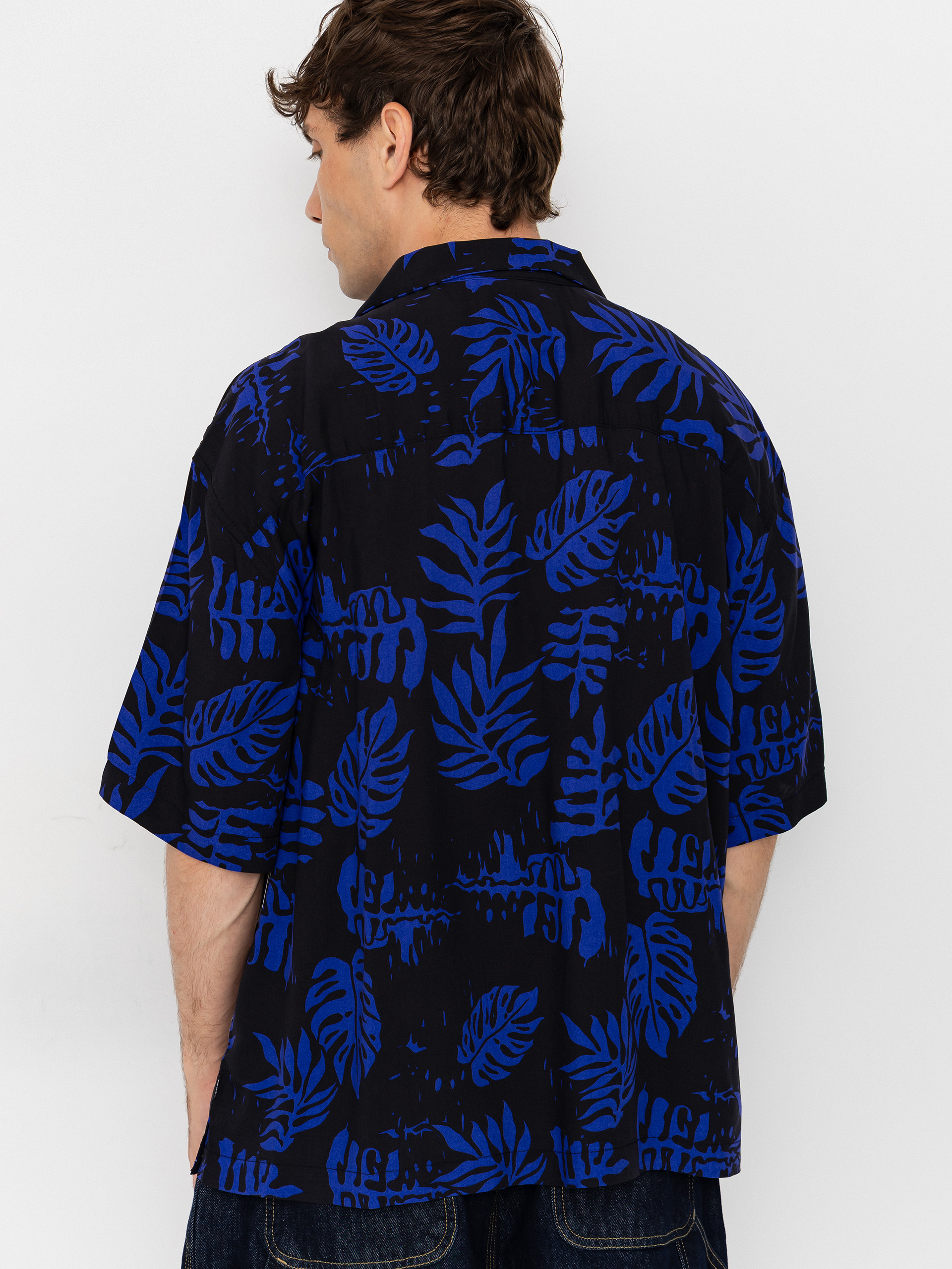 Cămașă Vans Van Doren Printed Camp (royal cobalt)