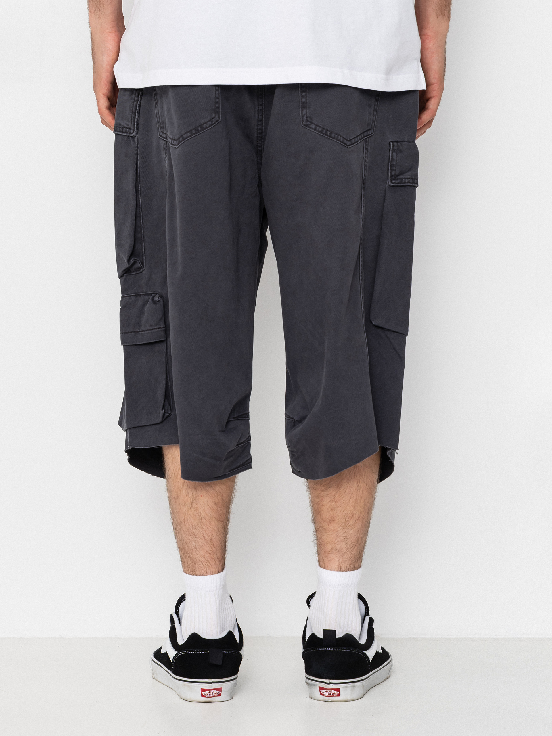 Pantaloni scurți Wasted Paris Grant (faded black)