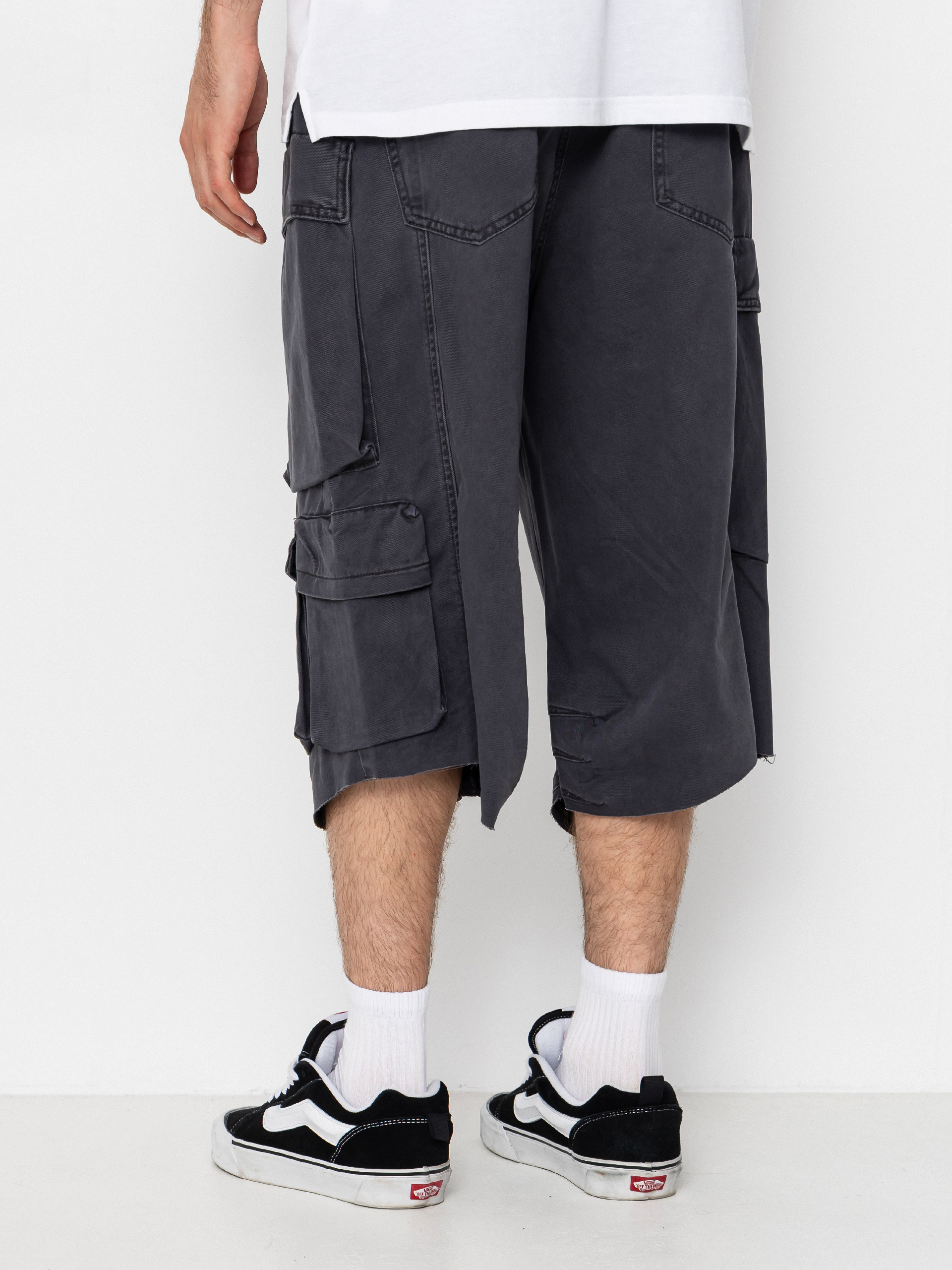 Pantaloni scurți Wasted Paris Grant (faded black)