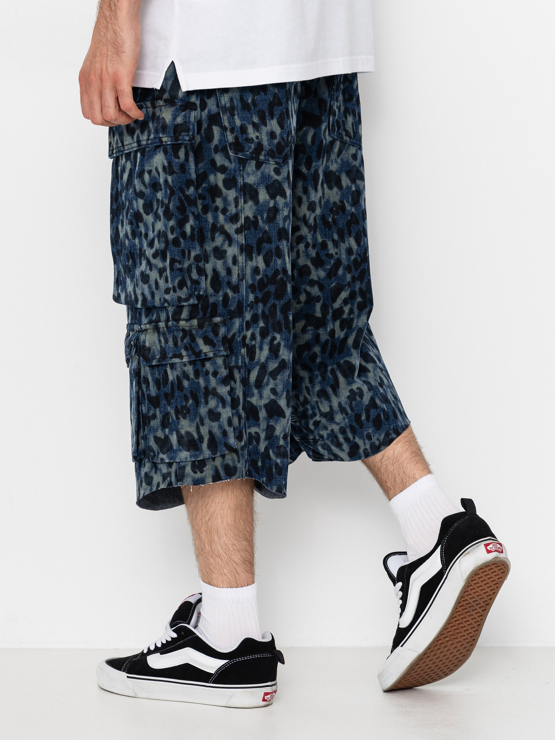 Pantaloni scurți Wasted Paris Cheetah Grant (blue camo)