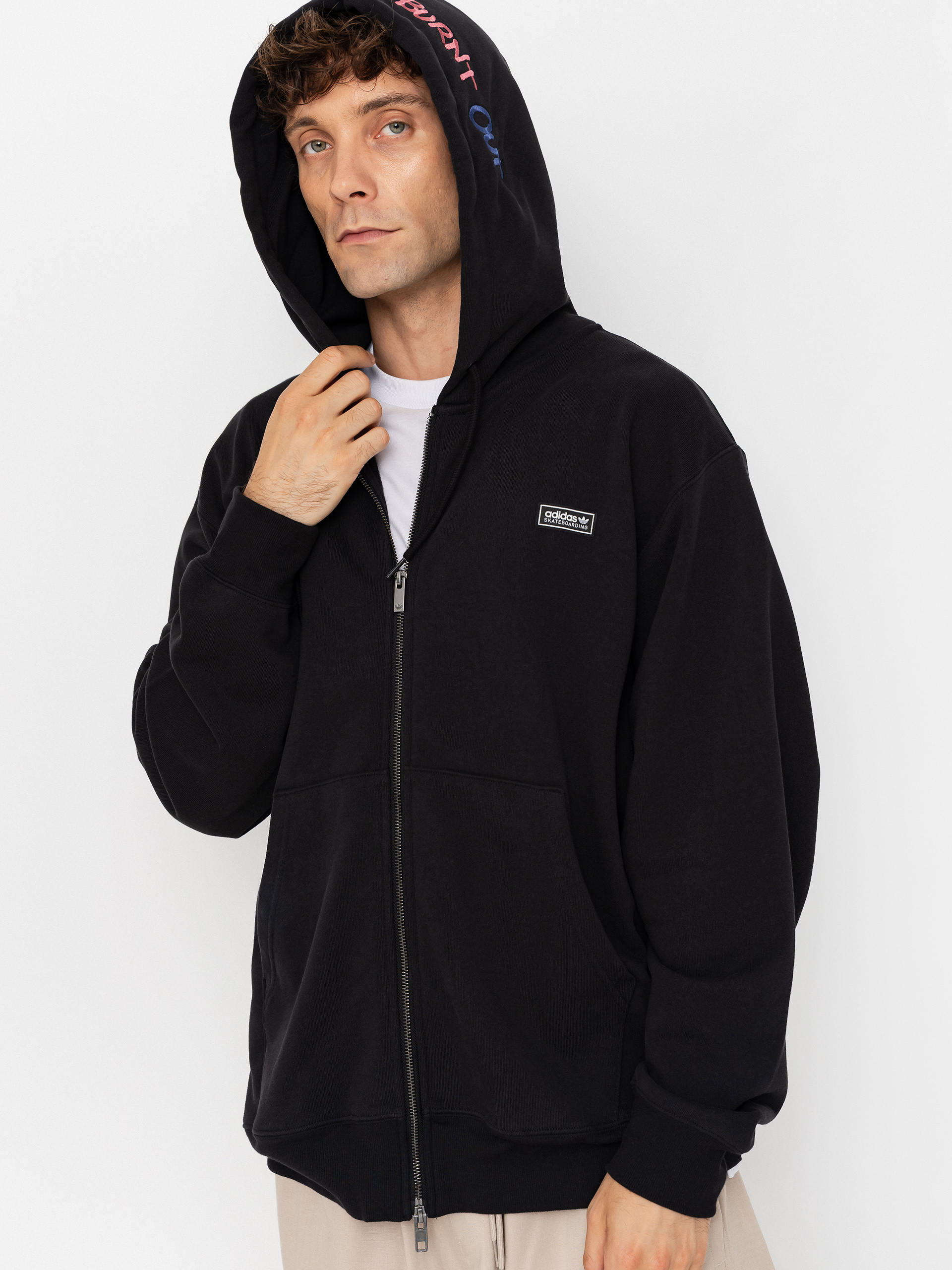 Hanorac cu glugă adidas Gonz Graph HD (black)