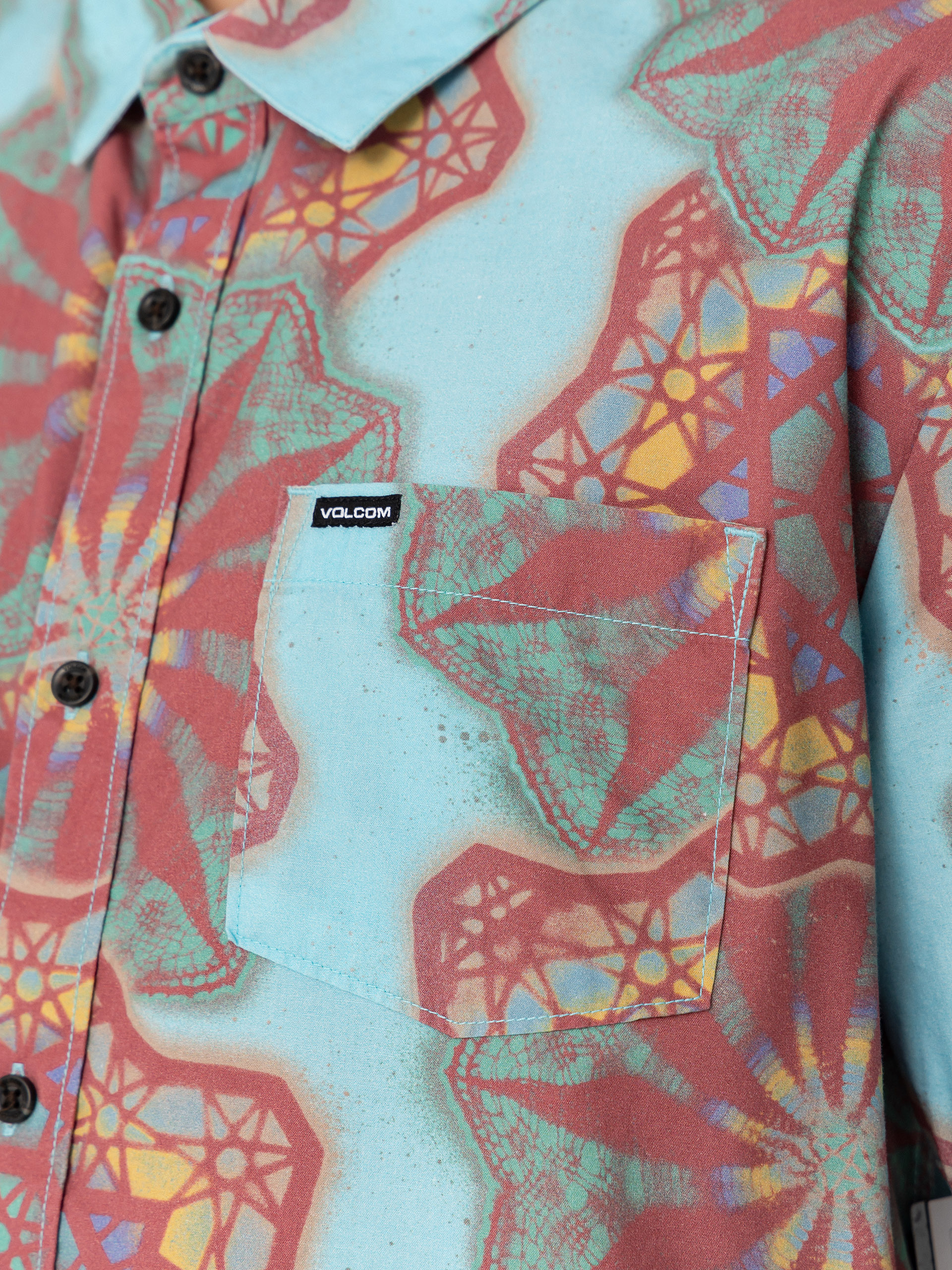 Cămașă Volcom Star Shields Fa (castlerock)